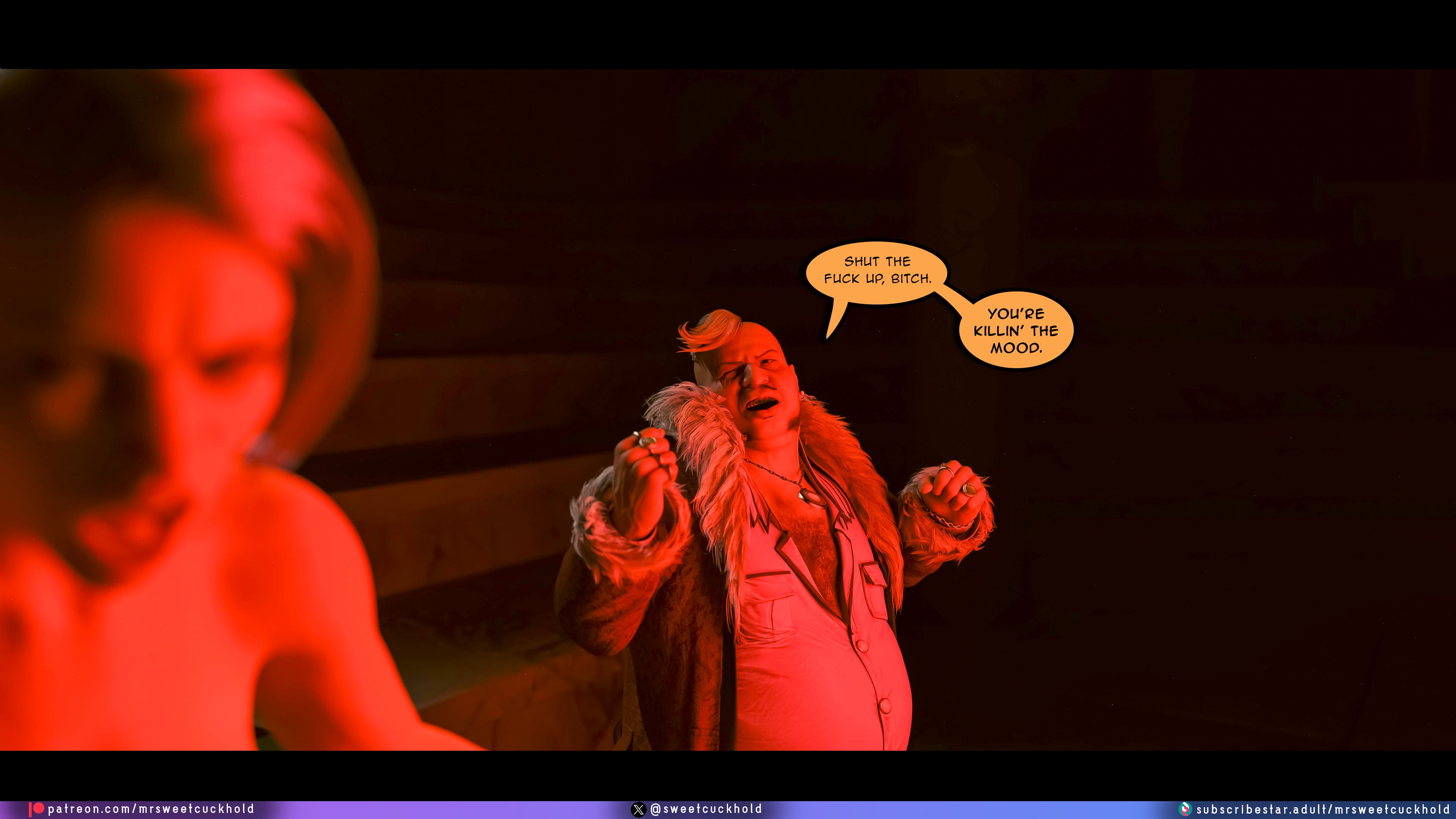 Street Corruption (Cyberpunk 2077) [Mr.SweetCuckhold] 4 . Street Corruption - Chapter 4 (Cyberpunk 2077) [Mr.SweetCuckhold] – page 54