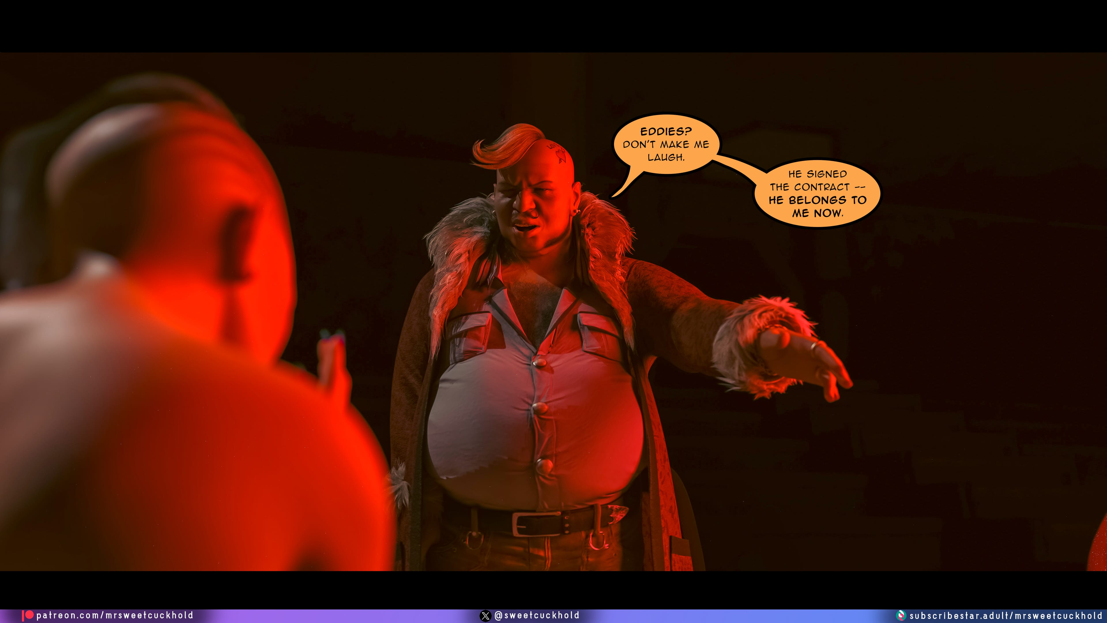 Street Corruption (Cyberpunk 2077) [Mr.SweetCuckhold] 4 . Street Corruption - Chapter 4 (Cyberpunk 2077) [Mr.SweetCuckhold] – page 65