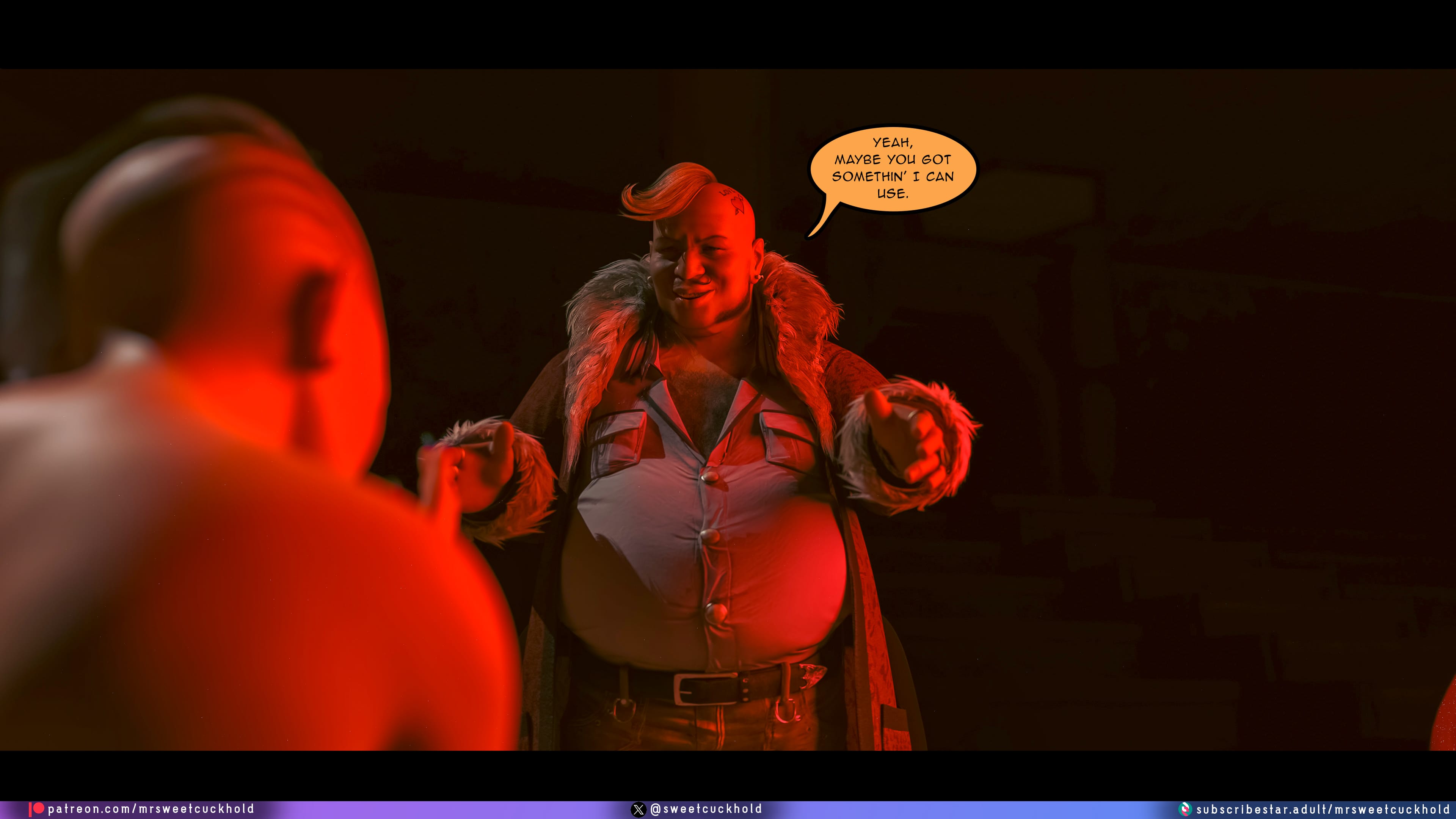 Street Corruption (Cyberpunk 2077) [Mr.SweetCuckhold] 4 . Street Corruption - Chapter 4 (Cyberpunk 2077) [Mr.SweetCuckhold] – page 67