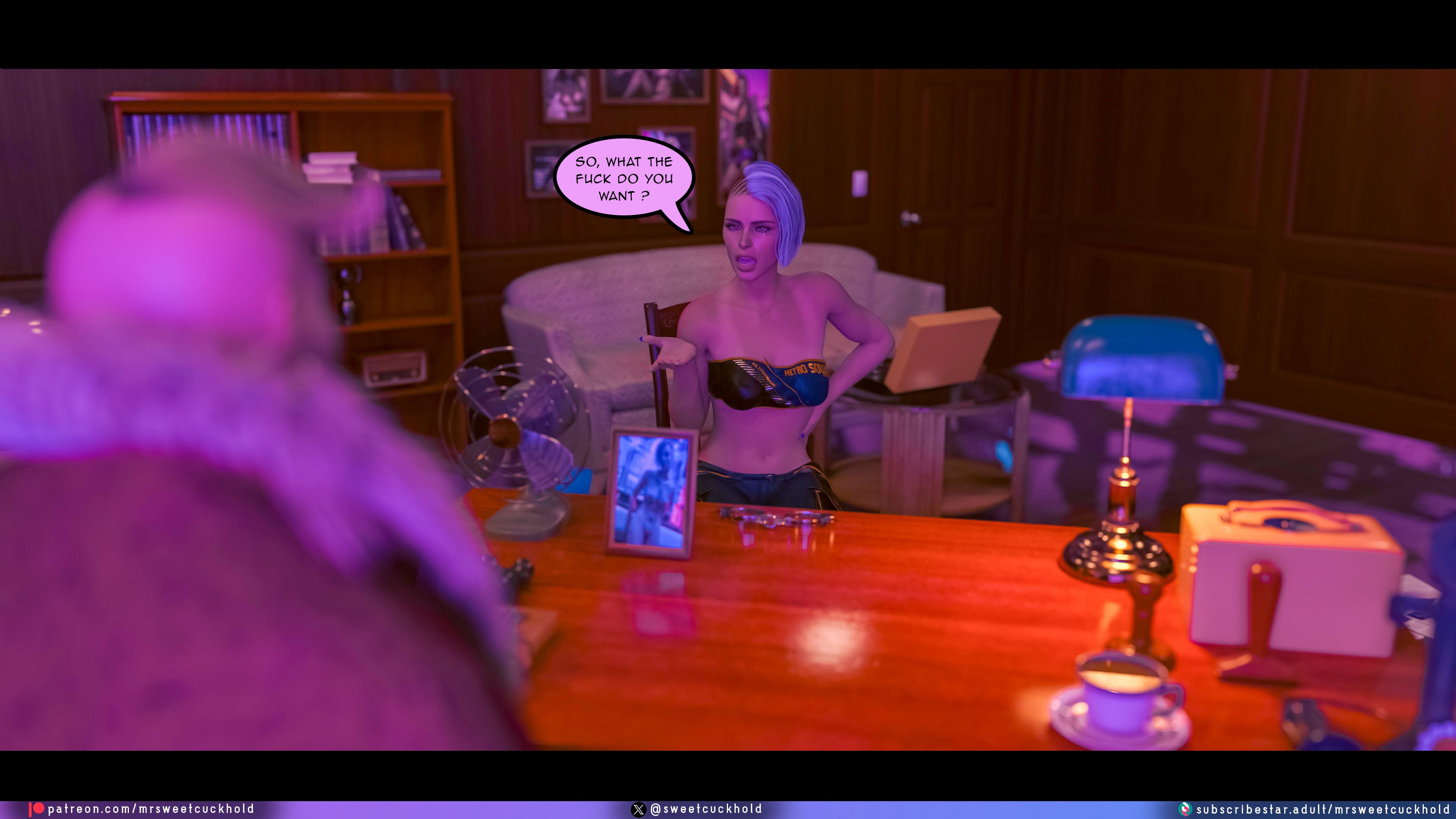 Street Corruption (Cyberpunk 2077) [Mr.SweetCuckhold] 4 . Street Corruption - Chapter 4 (Cyberpunk 2077) [Mr.SweetCuckhold] – page 73