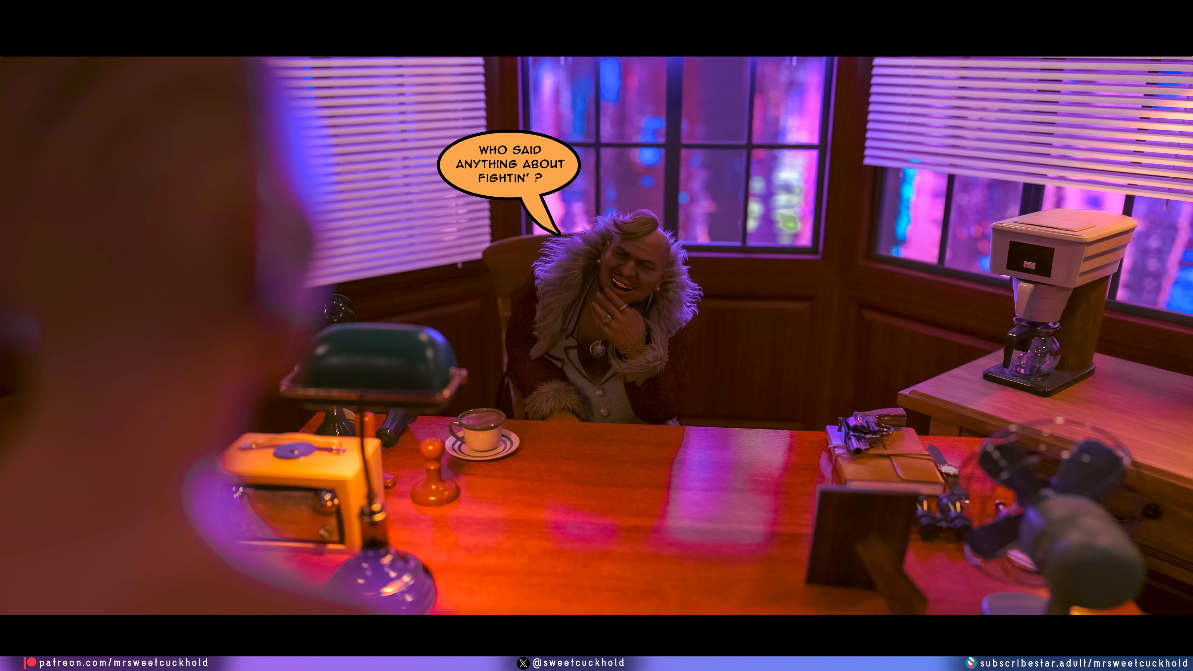 Street Corruption (Cyberpunk 2077) [Mr.SweetCuckhold] 4 . Street Corruption - Chapter 4 (Cyberpunk 2077) [Mr.SweetCuckhold] – page 83