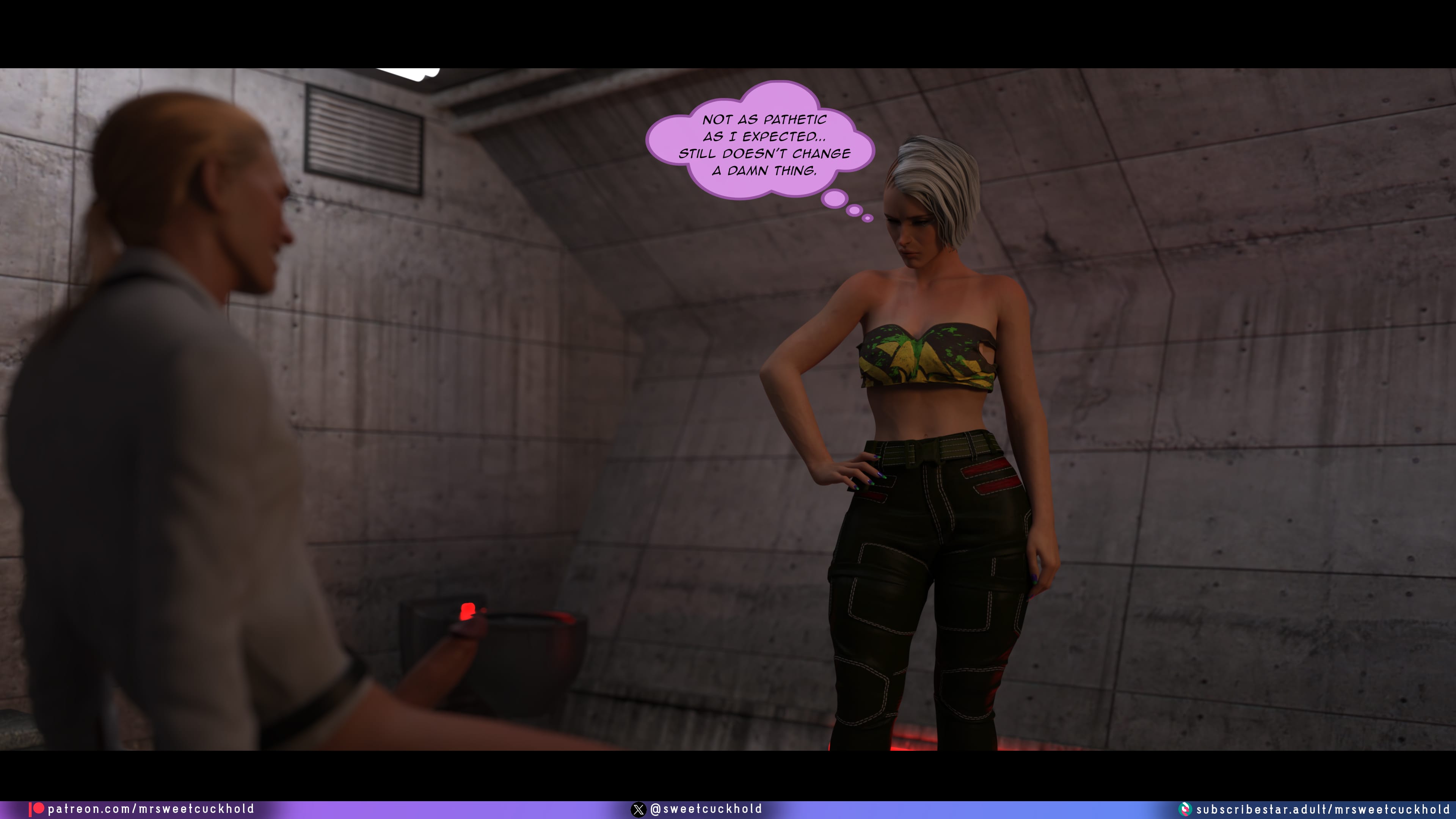 Street Corruption (Cyberpunk 2077) [Mr.SweetCuckhold] 3 . Street Corruption - Chapter 3 (Cyberpunk 2077) [Mr.SweetCuckhold] – page 107