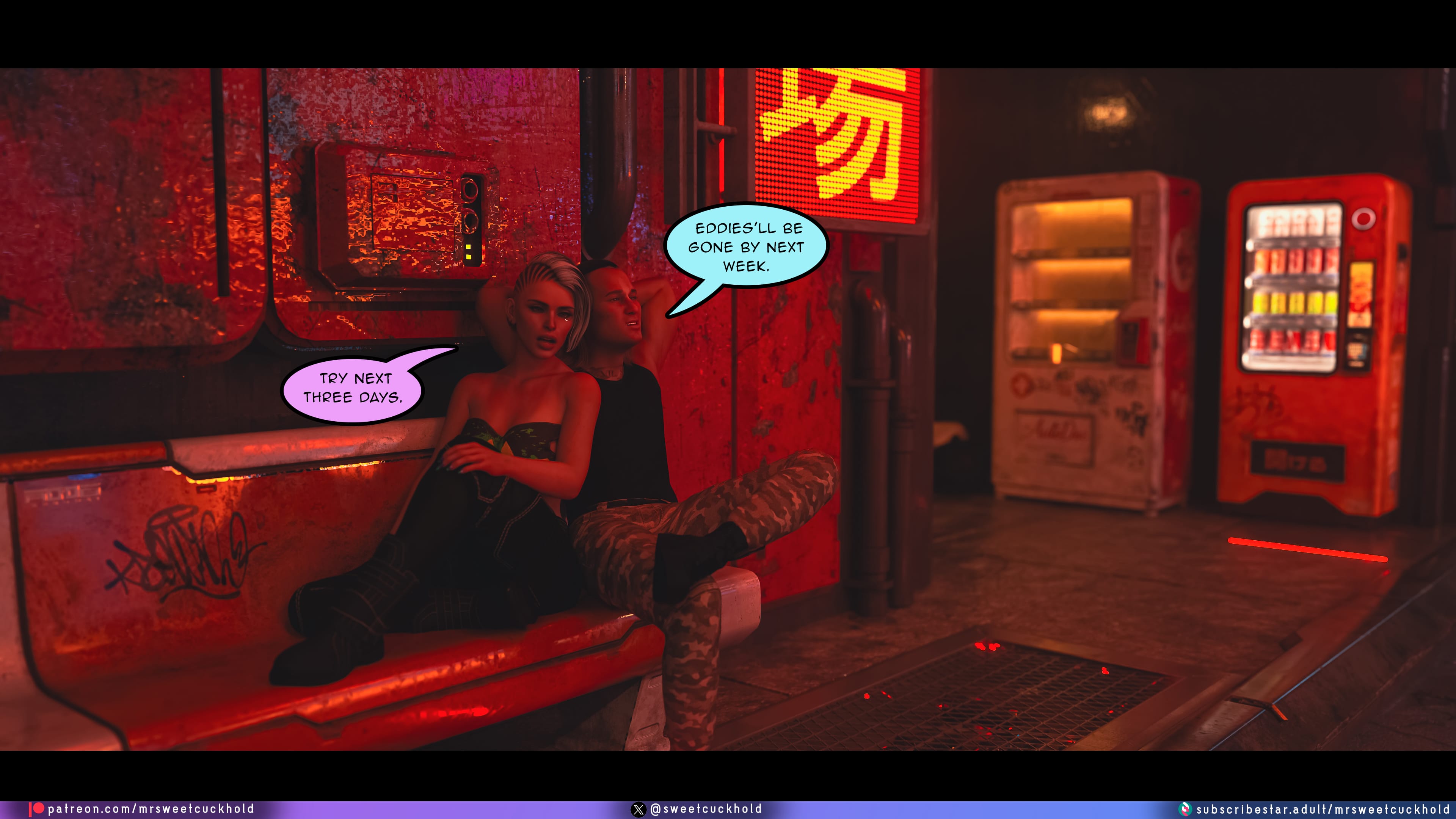 Street Corruption (Cyberpunk 2077) [Mr.SweetCuckhold] 3 . Street Corruption - Chapter 3 (Cyberpunk 2077) [Mr.SweetCuckhold] – page 31