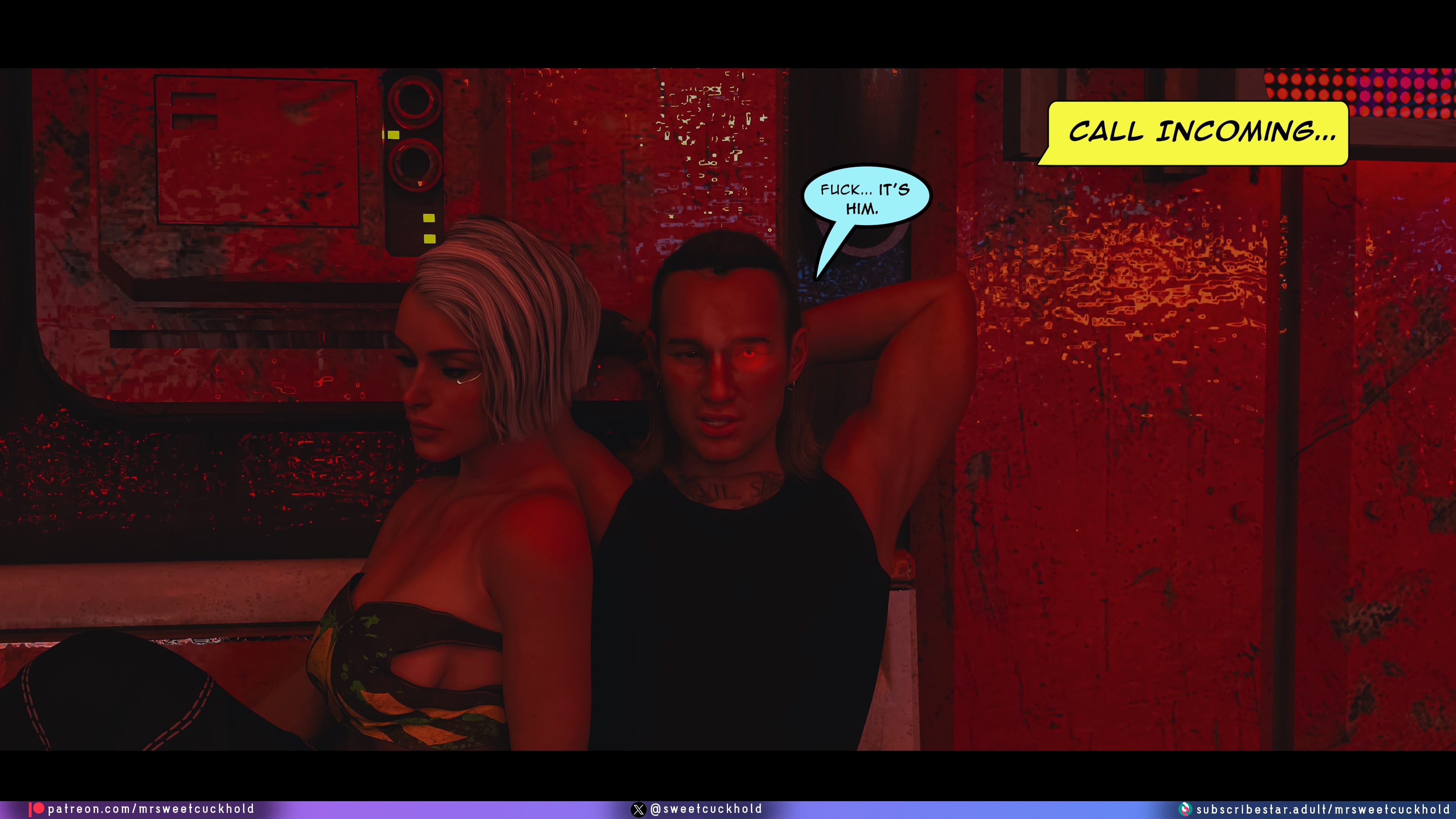 Street Corruption (Cyberpunk 2077) [Mr.SweetCuckhold] 3 . Street Corruption - Chapter 3 (Cyberpunk 2077) [Mr.SweetCuckhold] – page 35
