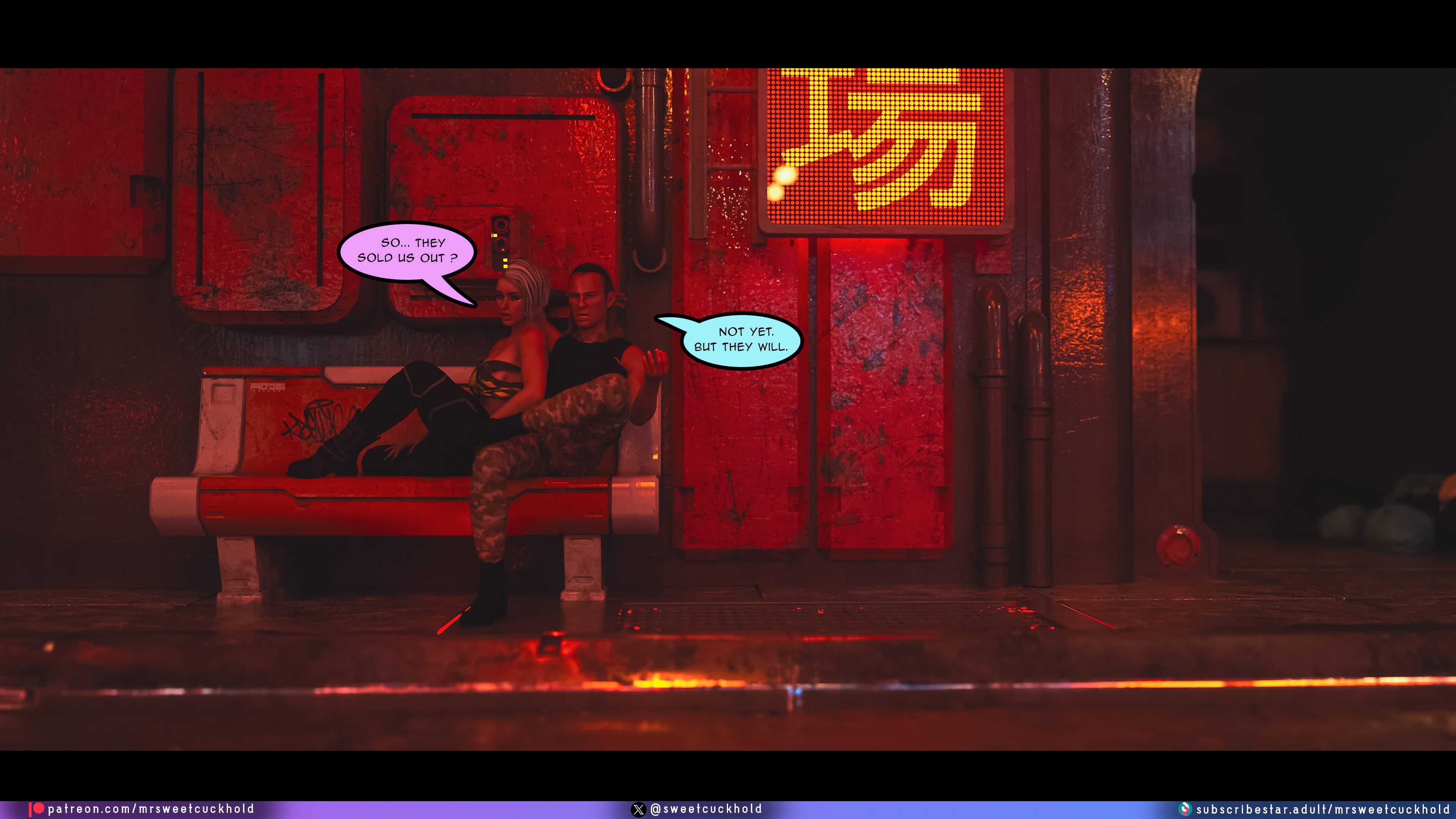 Street Corruption (Cyberpunk 2077) [Mr.SweetCuckhold] 3 . Street Corruption - Chapter 3 (Cyberpunk 2077) [Mr.SweetCuckhold] – page 38