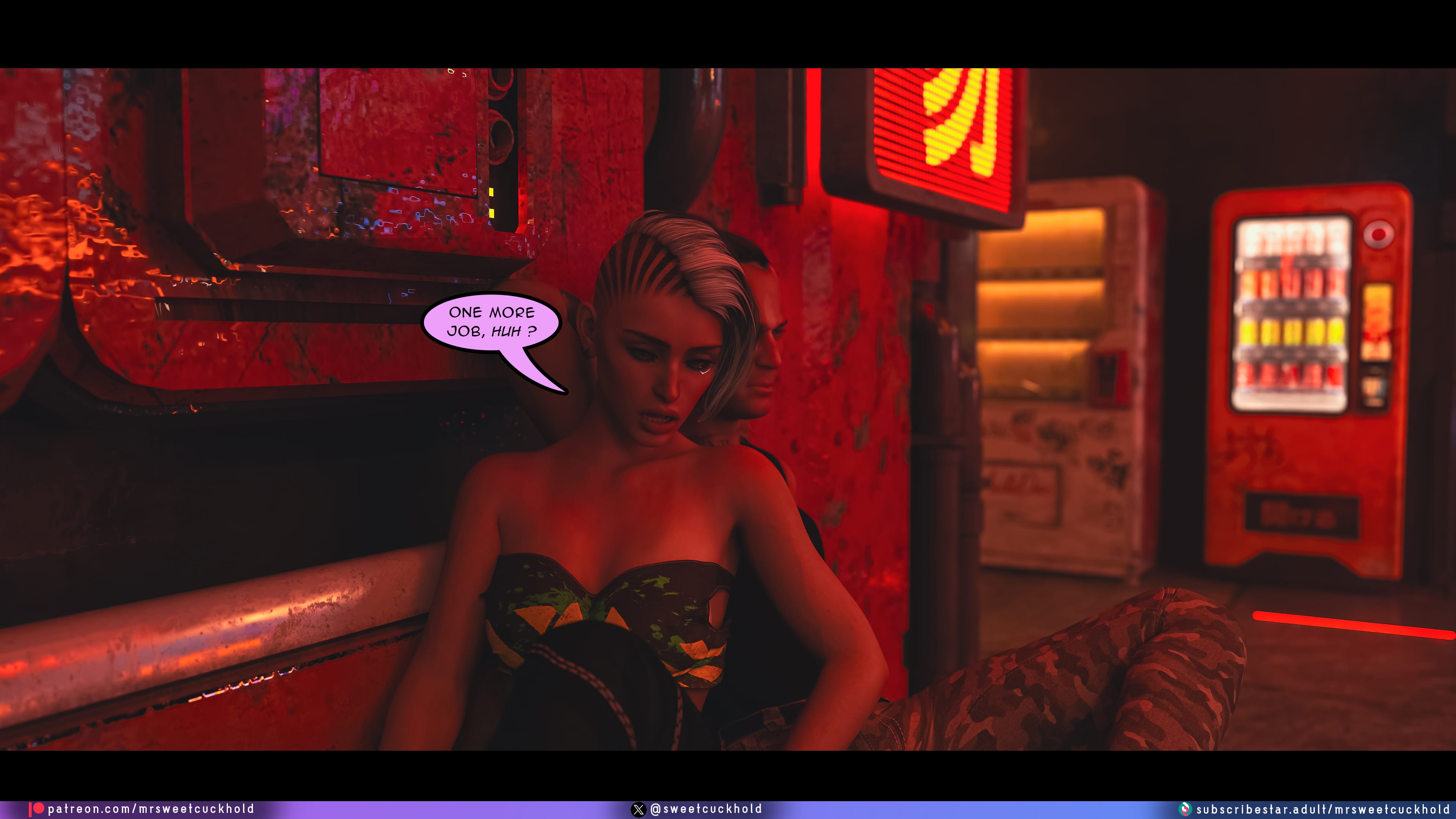 Street Corruption (Cyberpunk 2077) [Mr.SweetCuckhold] 3 . Street Corruption - Chapter 3 (Cyberpunk 2077) [Mr.SweetCuckhold] – page 39