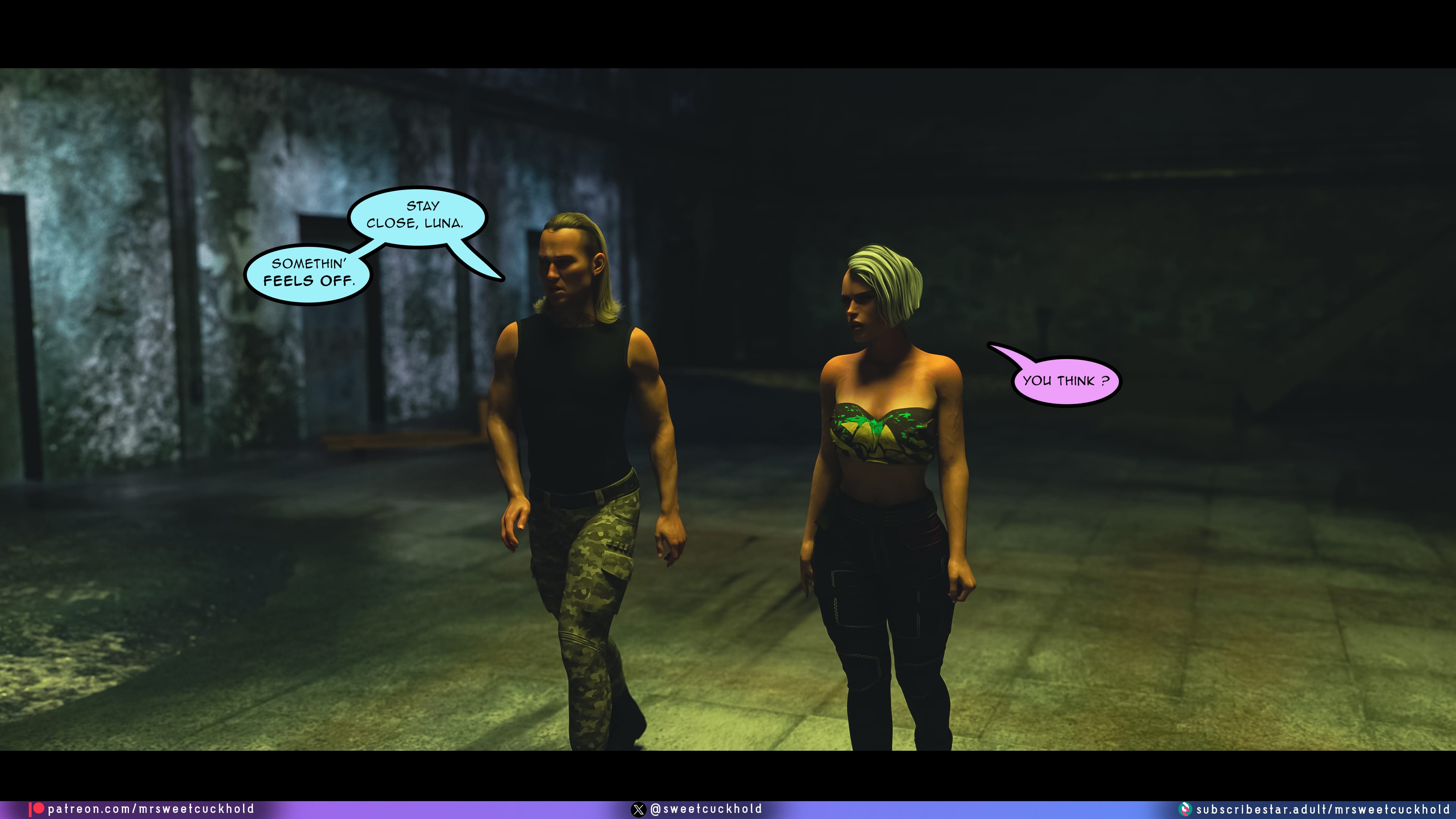 Street Corruption (Cyberpunk 2077) [Mr.SweetCuckhold] 3 . Street Corruption - Chapter 3 (Cyberpunk 2077) [Mr.SweetCuckhold] – page 42