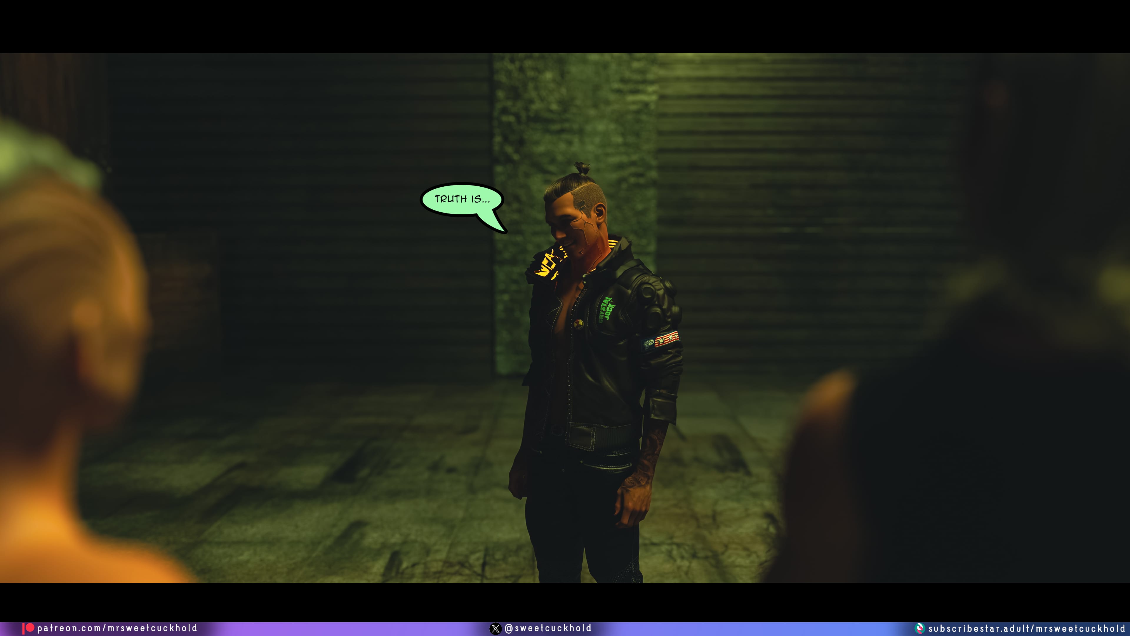 Street Corruption (Cyberpunk 2077) [Mr.SweetCuckhold] 3 . Street Corruption - Chapter 3 (Cyberpunk 2077) [Mr.SweetCuckhold] – page 50