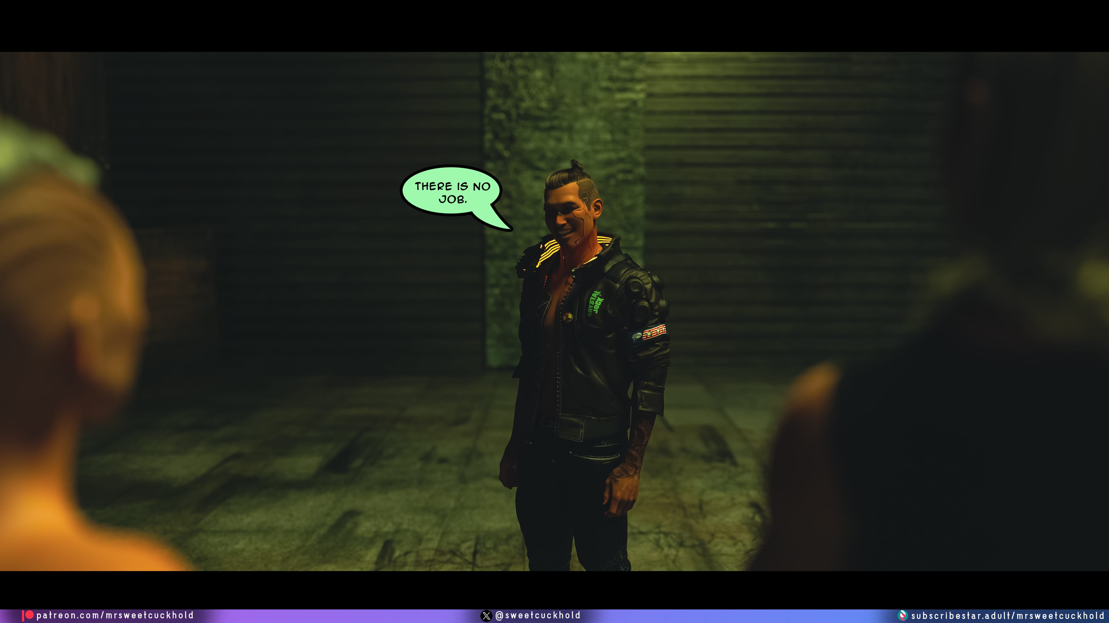 Street Corruption (Cyberpunk 2077) [Mr.SweetCuckhold] 3 . Street Corruption - Chapter 3 (Cyberpunk 2077) [Mr.SweetCuckhold] – page 51