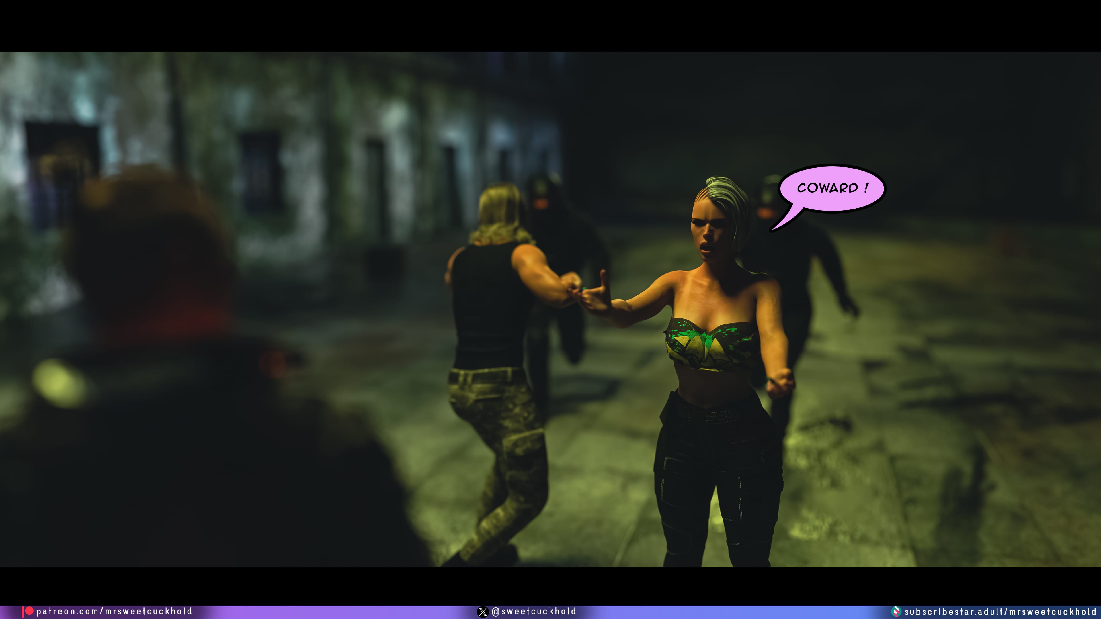 Street Corruption (Cyberpunk 2077) [Mr.SweetCuckhold] 3 . Street Corruption - Chapter 3 (Cyberpunk 2077) [Mr.SweetCuckhold] – page 58