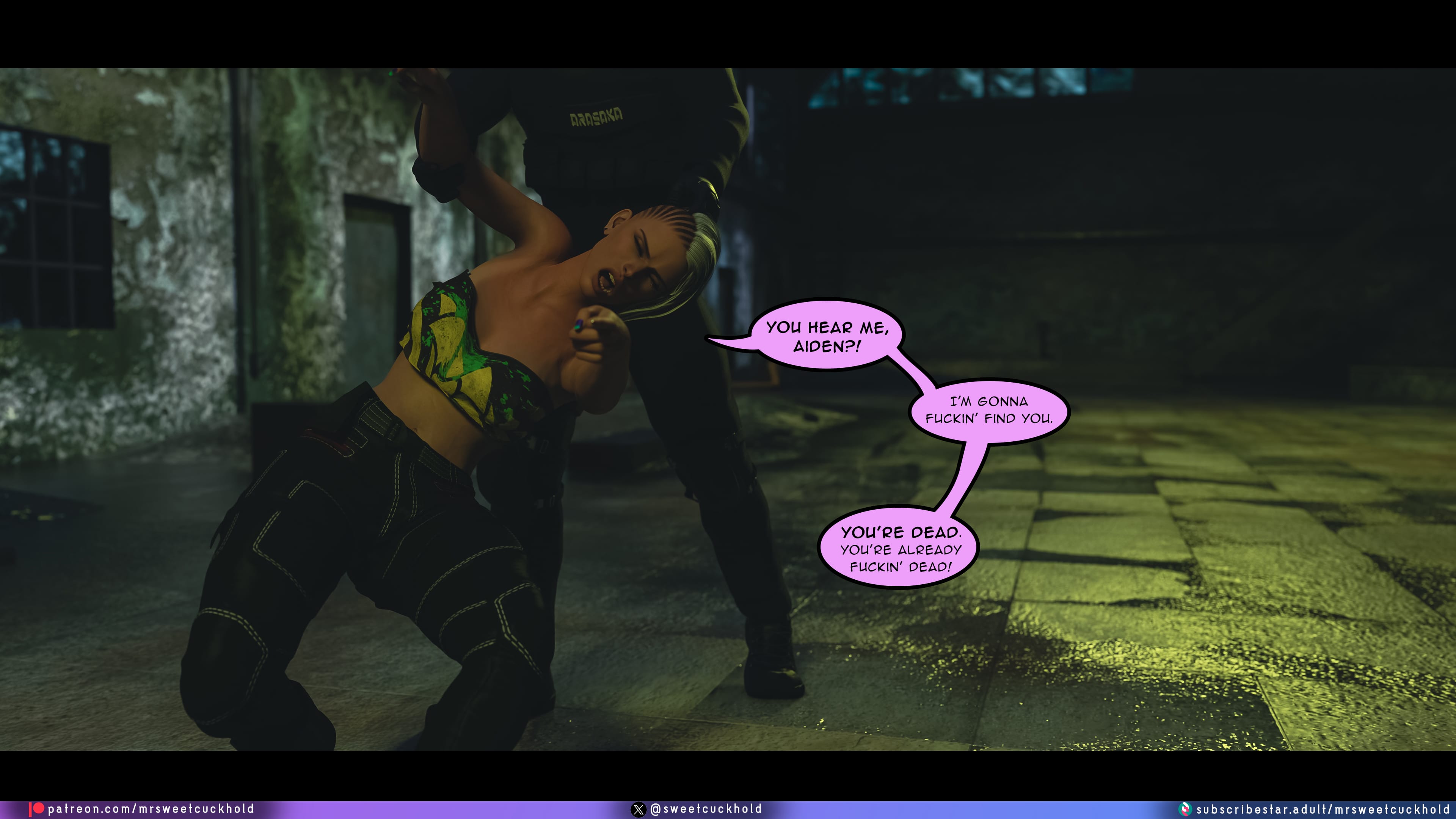 Street Corruption (Cyberpunk 2077) [Mr.SweetCuckhold] 3 . Street Corruption - Chapter 3 (Cyberpunk 2077) [Mr.SweetCuckhold] – page 63