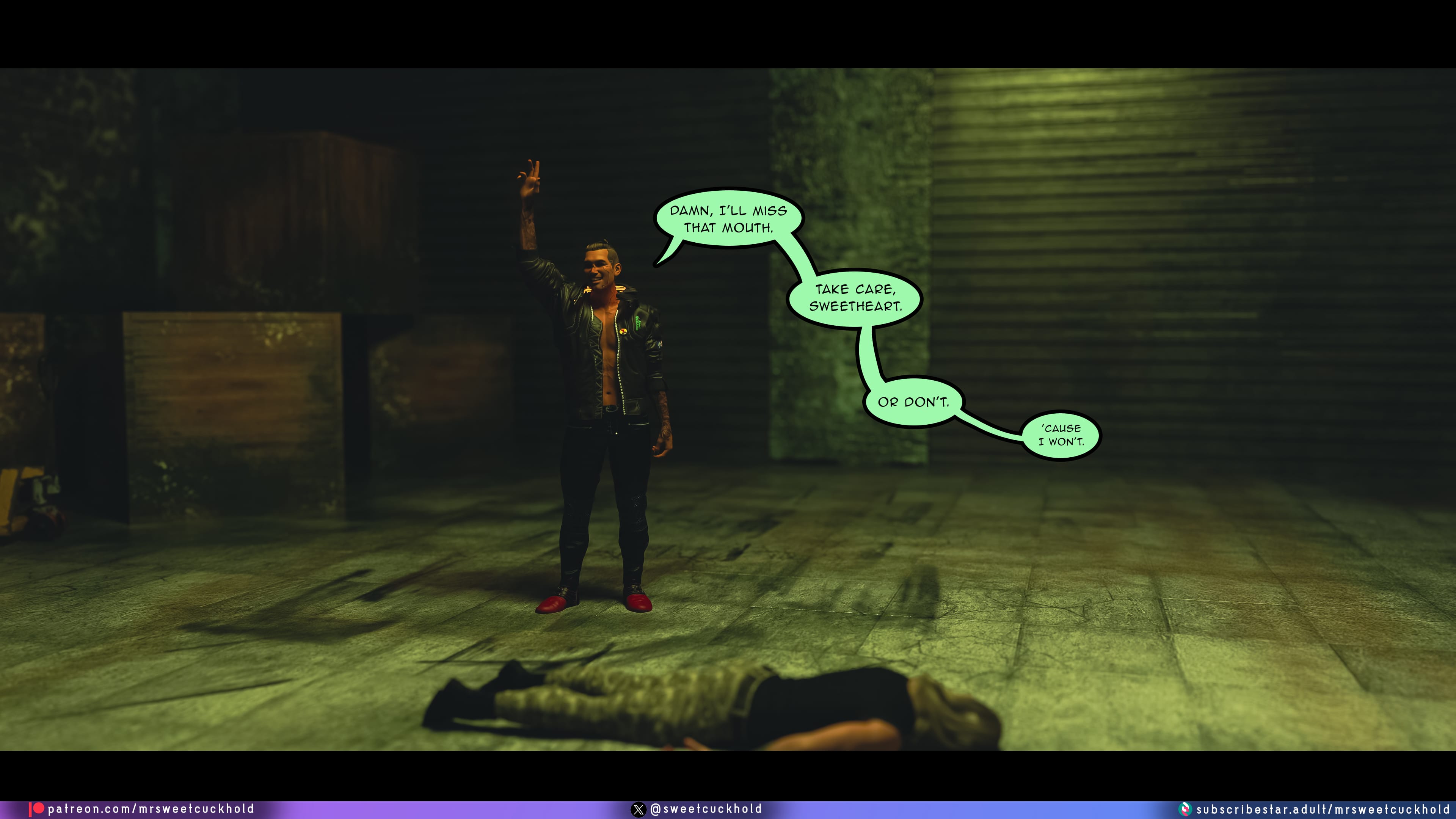 Street Corruption (Cyberpunk 2077) [Mr.SweetCuckhold] 3 . Street Corruption - Chapter 3 (Cyberpunk 2077) [Mr.SweetCuckhold] – page 65