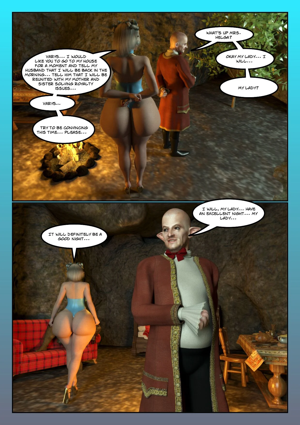 The Dark Ones [Moiarte3D] 3 . The Dark Ones - Chapter 3 [Moiarte3D] – page 35