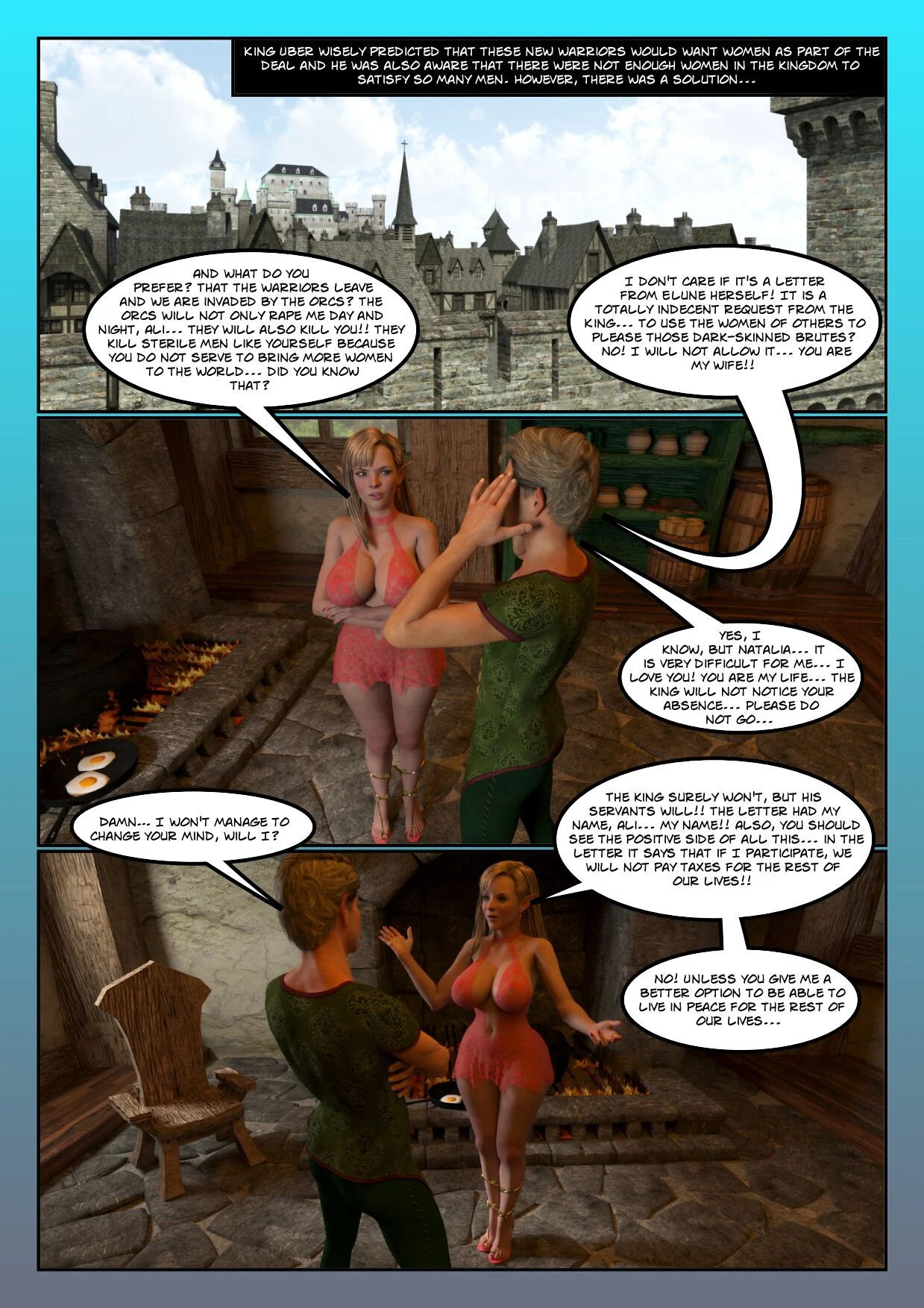 The Dark Ones [Moiarte3D] 3 . The Dark Ones - Chapter 3 [Moiarte3D] – page 59