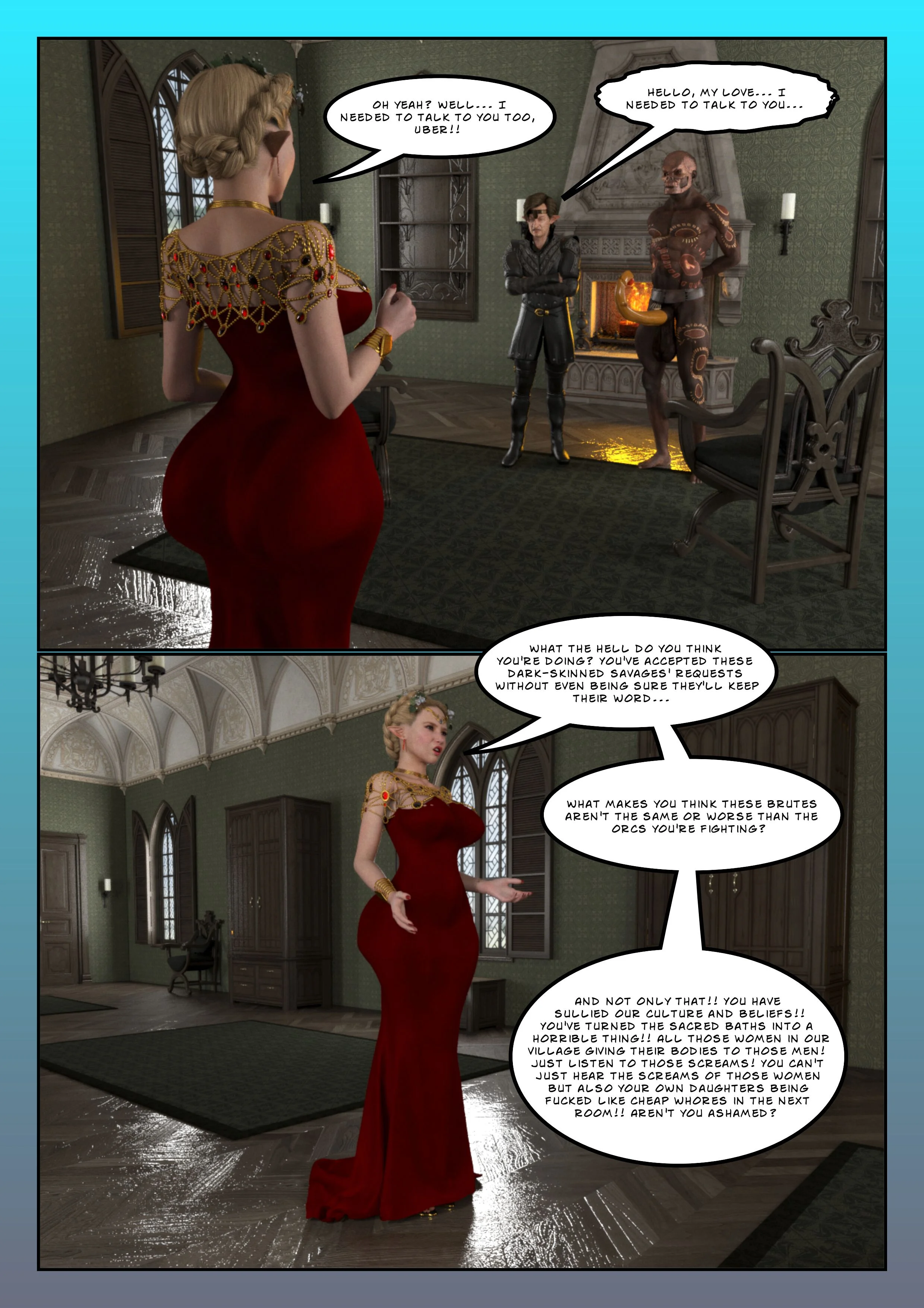 The Dark Ones [Moiarte3D] 3 . The Dark Ones - Chapter 3 [Moiarte3D] – page 70
