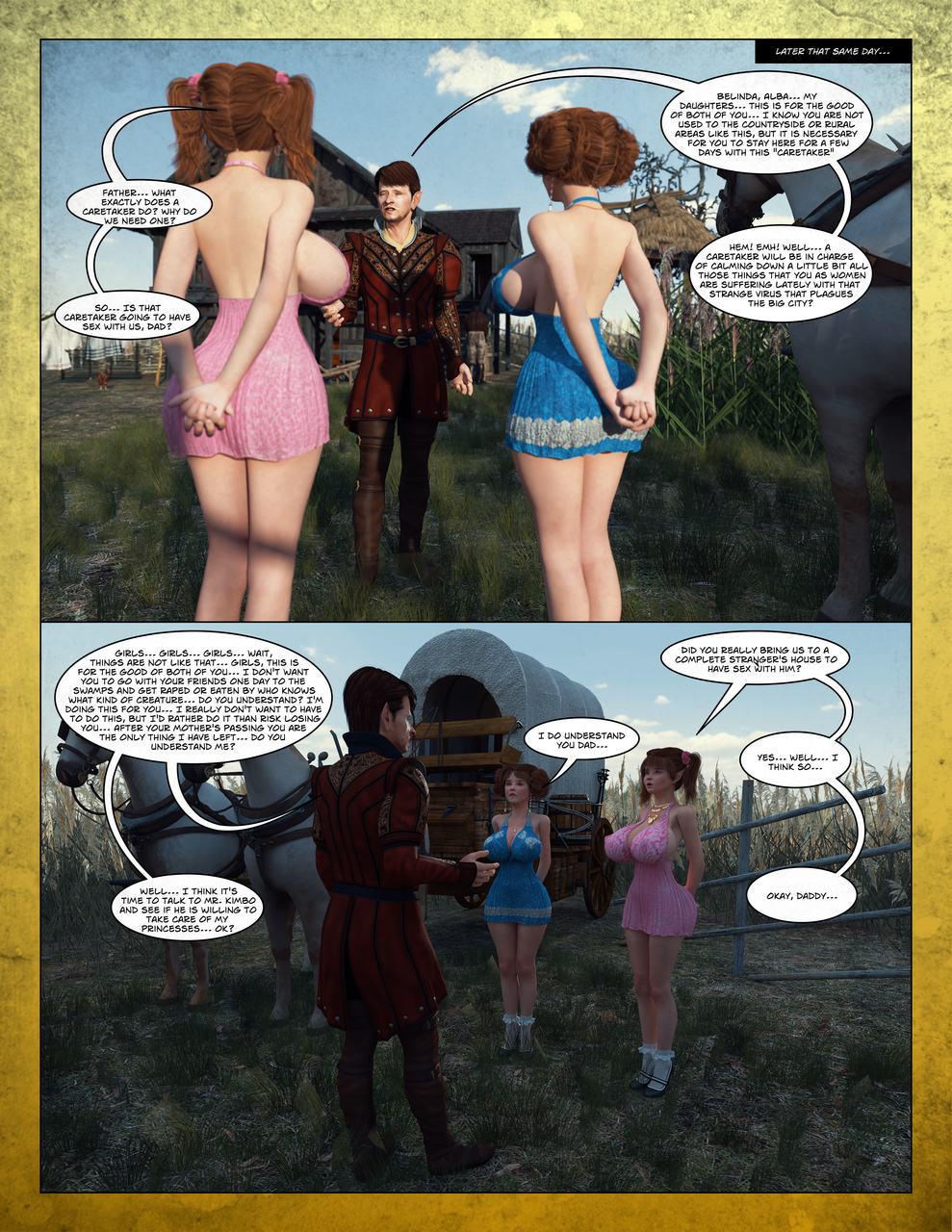 Spell [Moiarte3D] 1 . Spell - Chapter 1 [Moiarte3D] – page 36