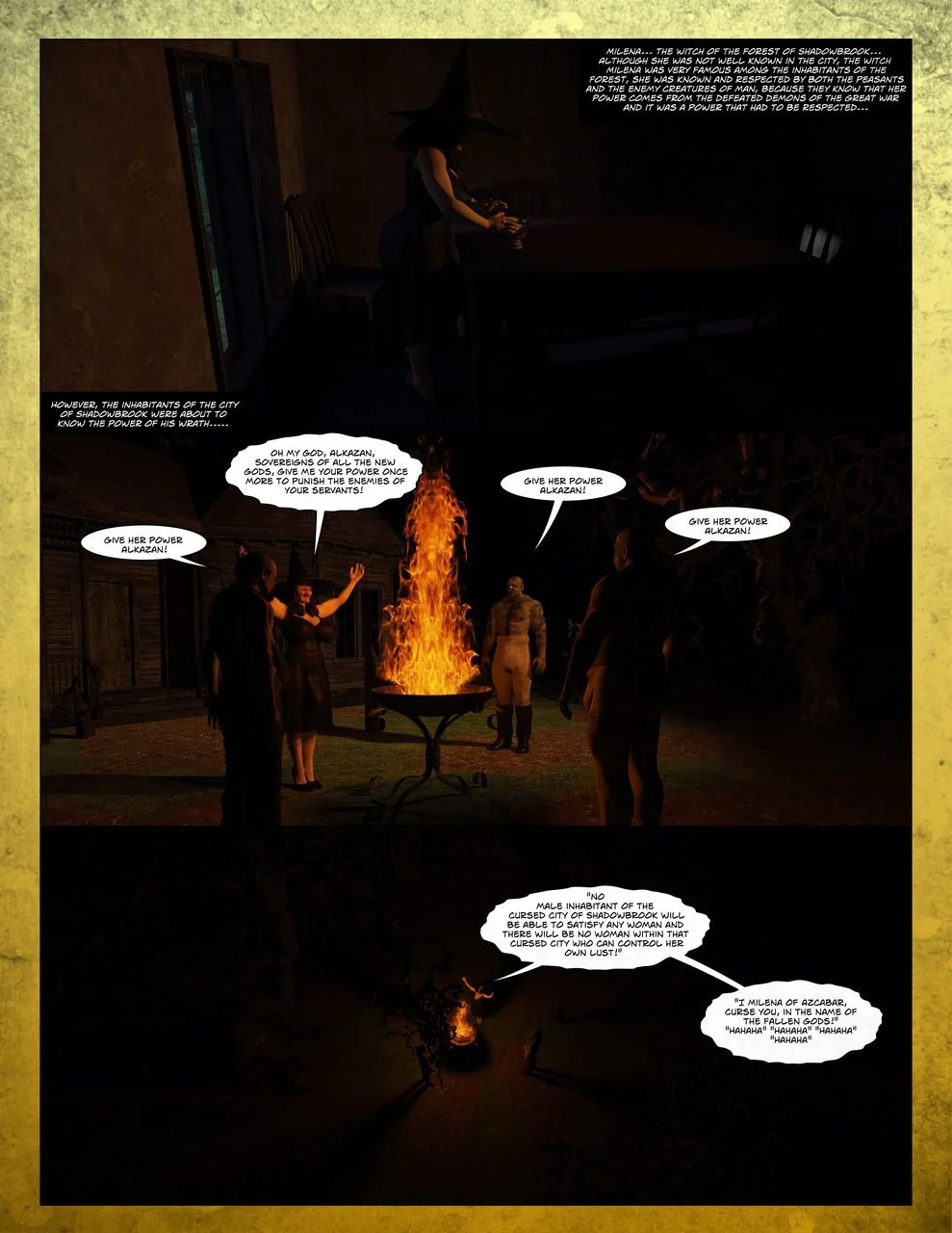 Spell [Moiarte3D] 1 . Spell - Chapter 1 [Moiarte3D] – page 8