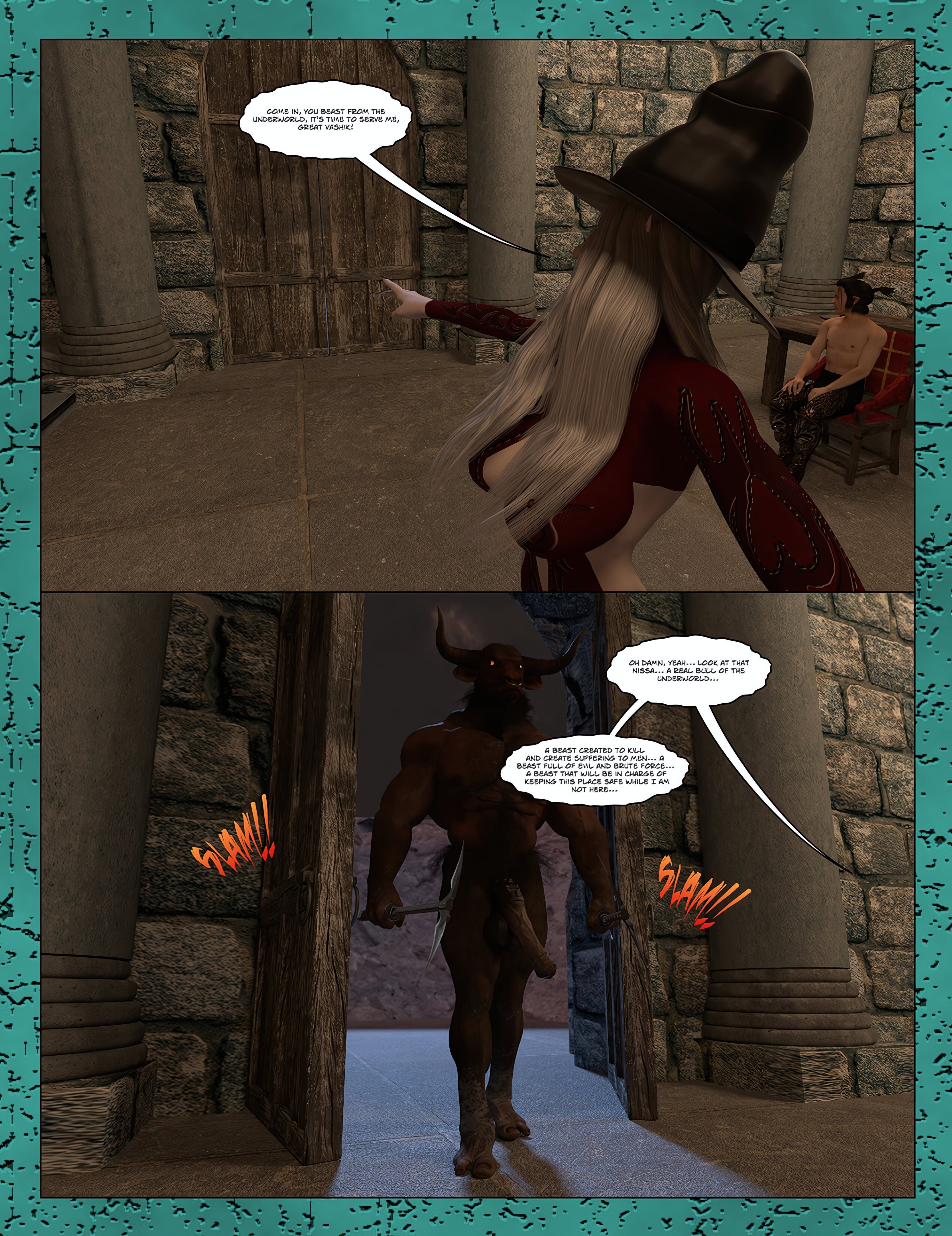 Spell [Moiarte3D] 7 . Spell - Chapter 7 [Moiarte3D] – page 54