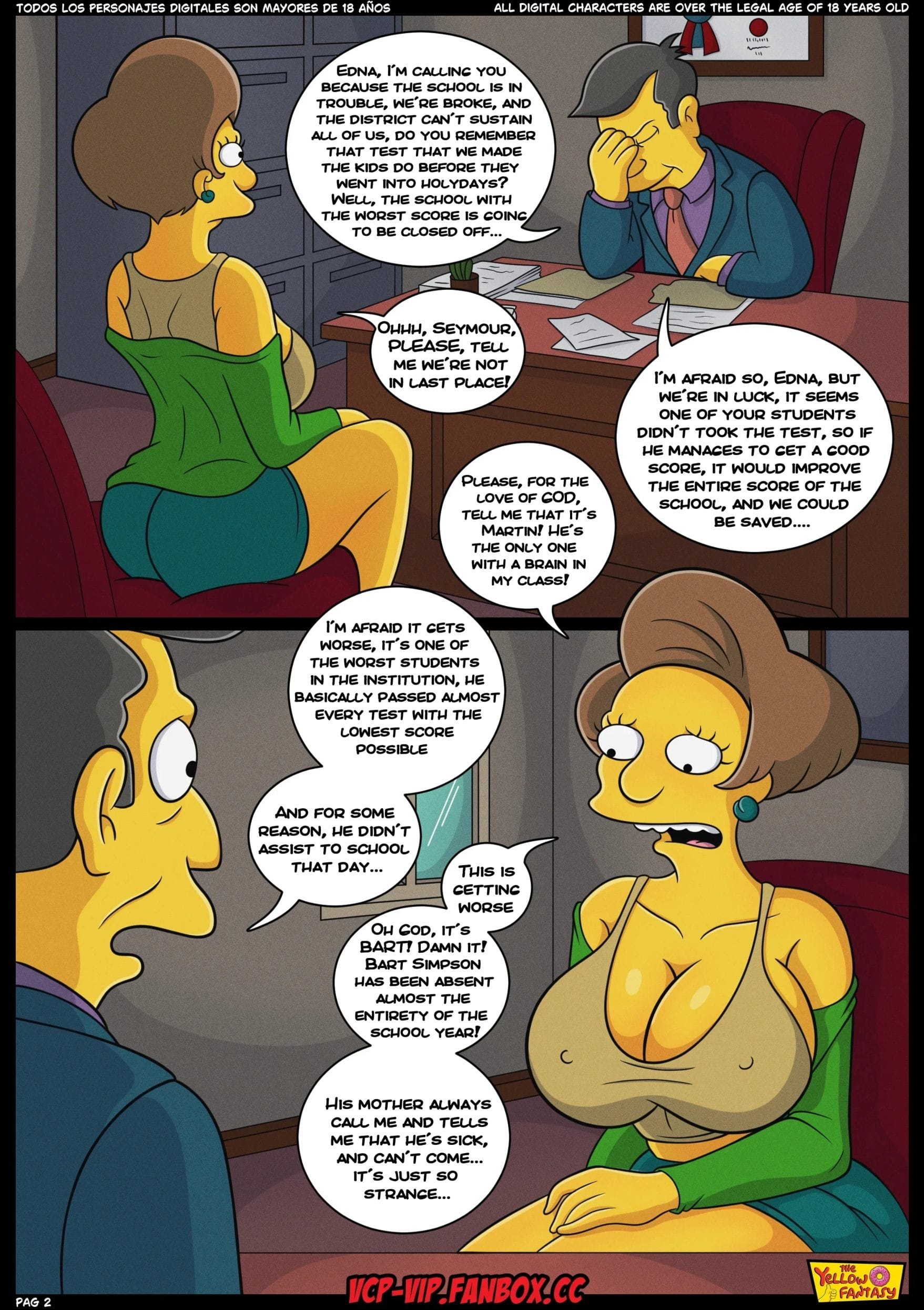 The Exam (The Simpsons) [Croc] 1 . The Exam - Chapter 1 (The Simpsons) [Croc] – page 3