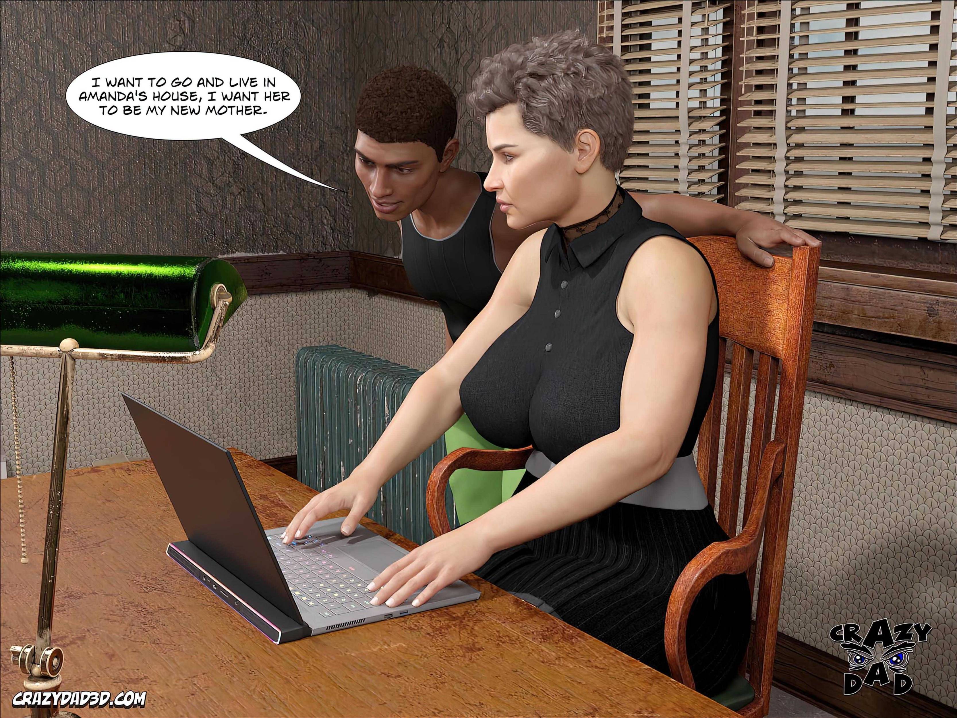 Amanda [CrazyDad3D] 3 . Amanda - Chapter 3 [CrazyDad3D] – page 56