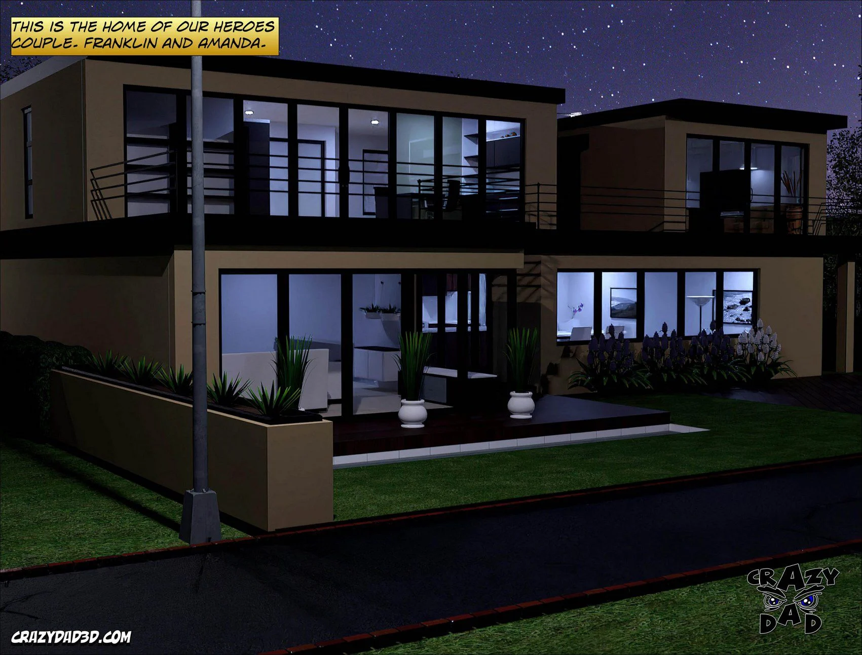 Amanda [CrazyDad3D] 1 . Amanda - Chapter 1 [CrazyDad3D] – page 2