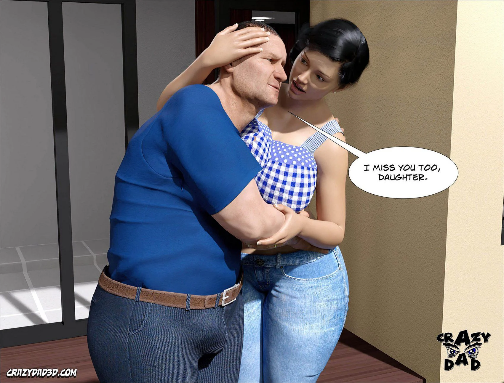 Amanda [CrazyDad3D] 1 . Amanda - Chapter 1 [CrazyDad3D] – page 89