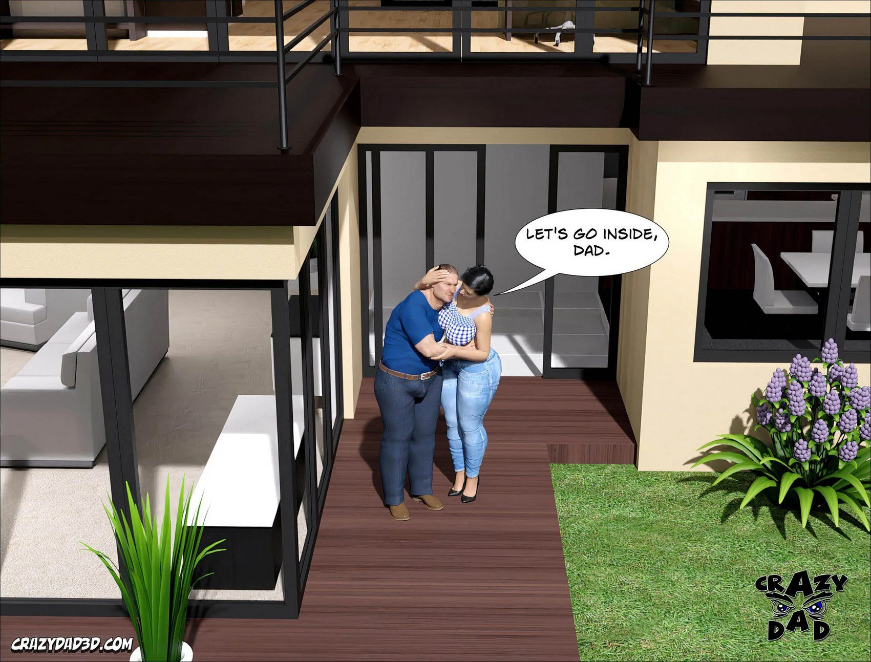 Amanda [CrazyDad3D] 1 . Amanda - Chapter 1 [CrazyDad3D] – page 91