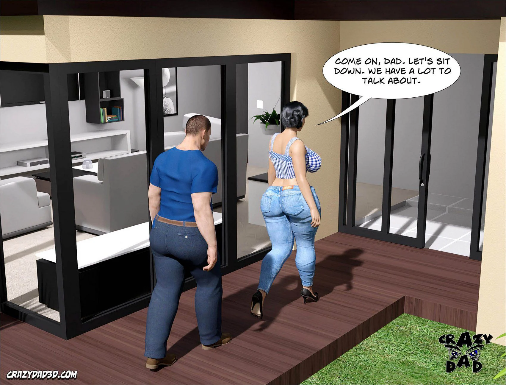 Amanda [CrazyDad3D] 1 . Amanda - Chapter 1 [CrazyDad3D] – page 92