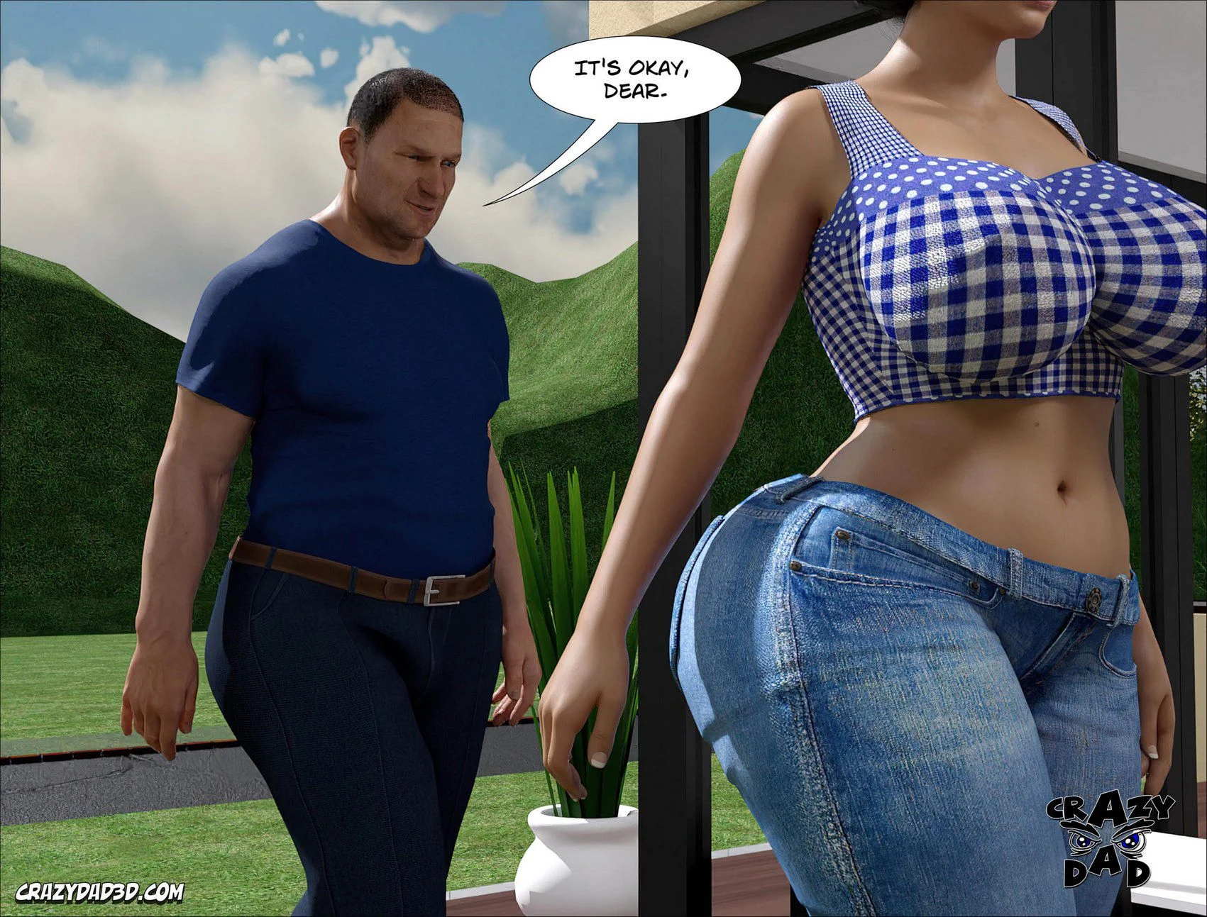 Amanda [CrazyDad3D] 1 . Amanda - Chapter 1 [CrazyDad3D] – page 93