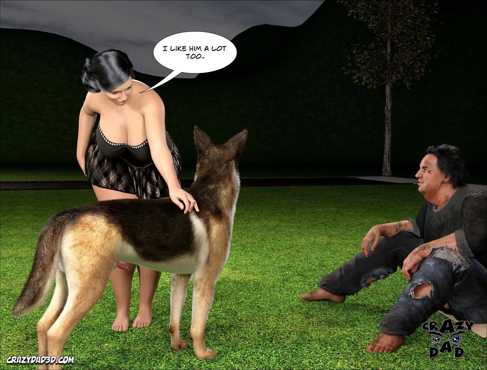 Amanda [CrazyDad3D] 19 . Amanda - Chapter 19 [CrazyDad3D] – page 100