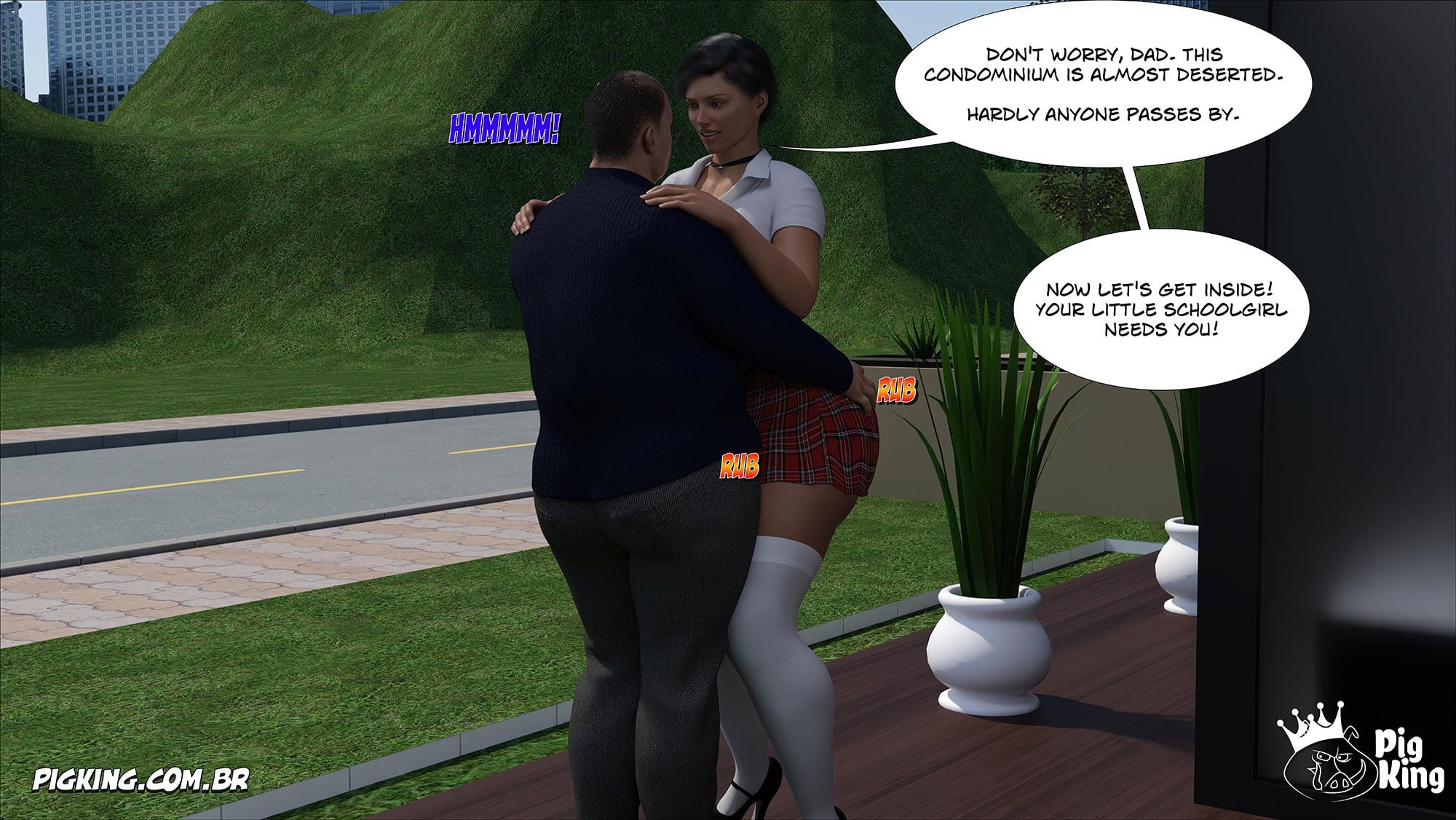 Amanda [CrazyDad3D] 42 . Amanda - Chapter 42 [CrazyDad3D] – page 76