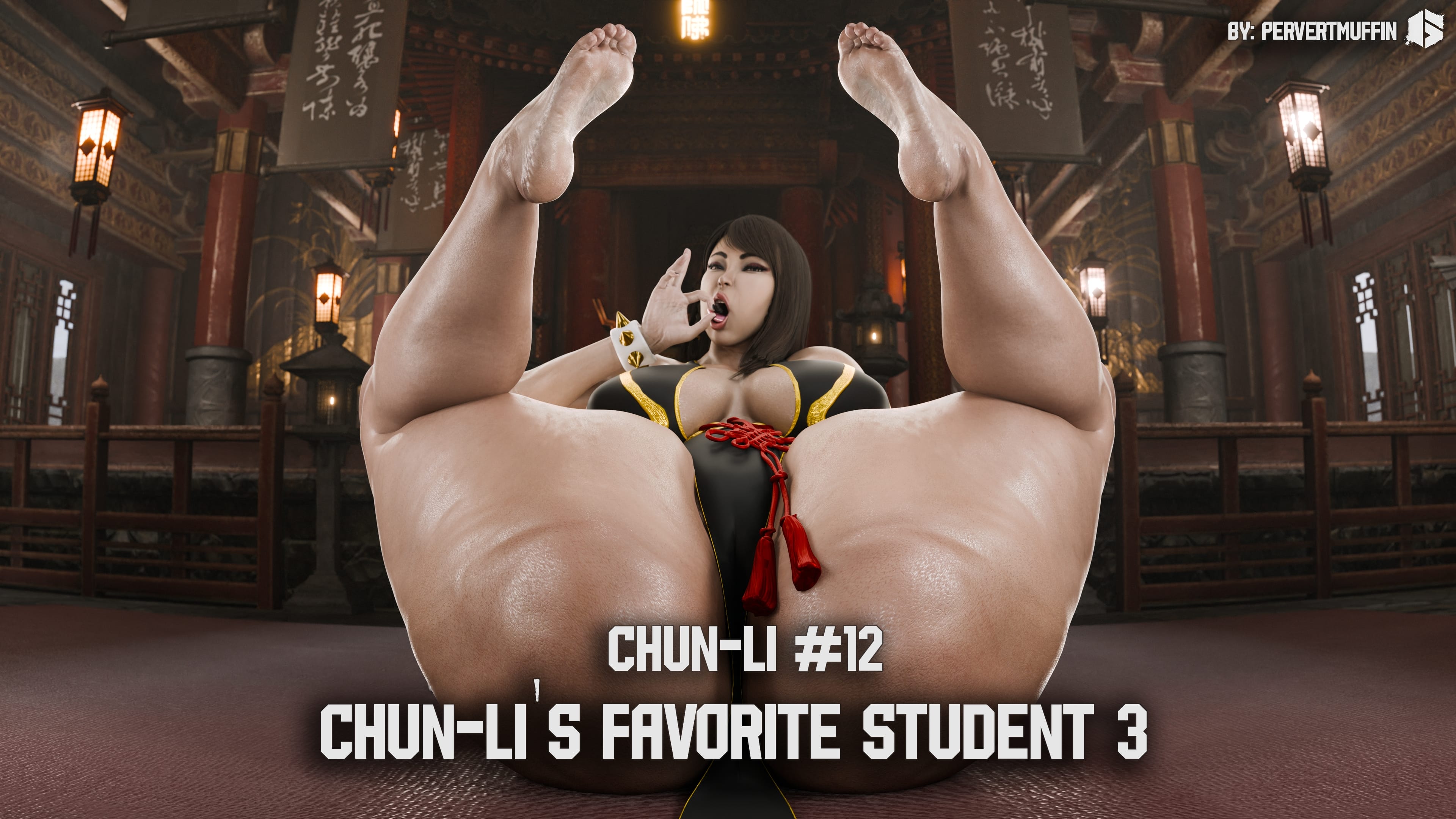 Chun-Li (Street Fighter) [PervertMuffinMajima] 7.5 . Chun-Li's Favorite Student 3 - Textless - Chapter 7 (Street Fighter) [PervertMuffinMajima] – page 1