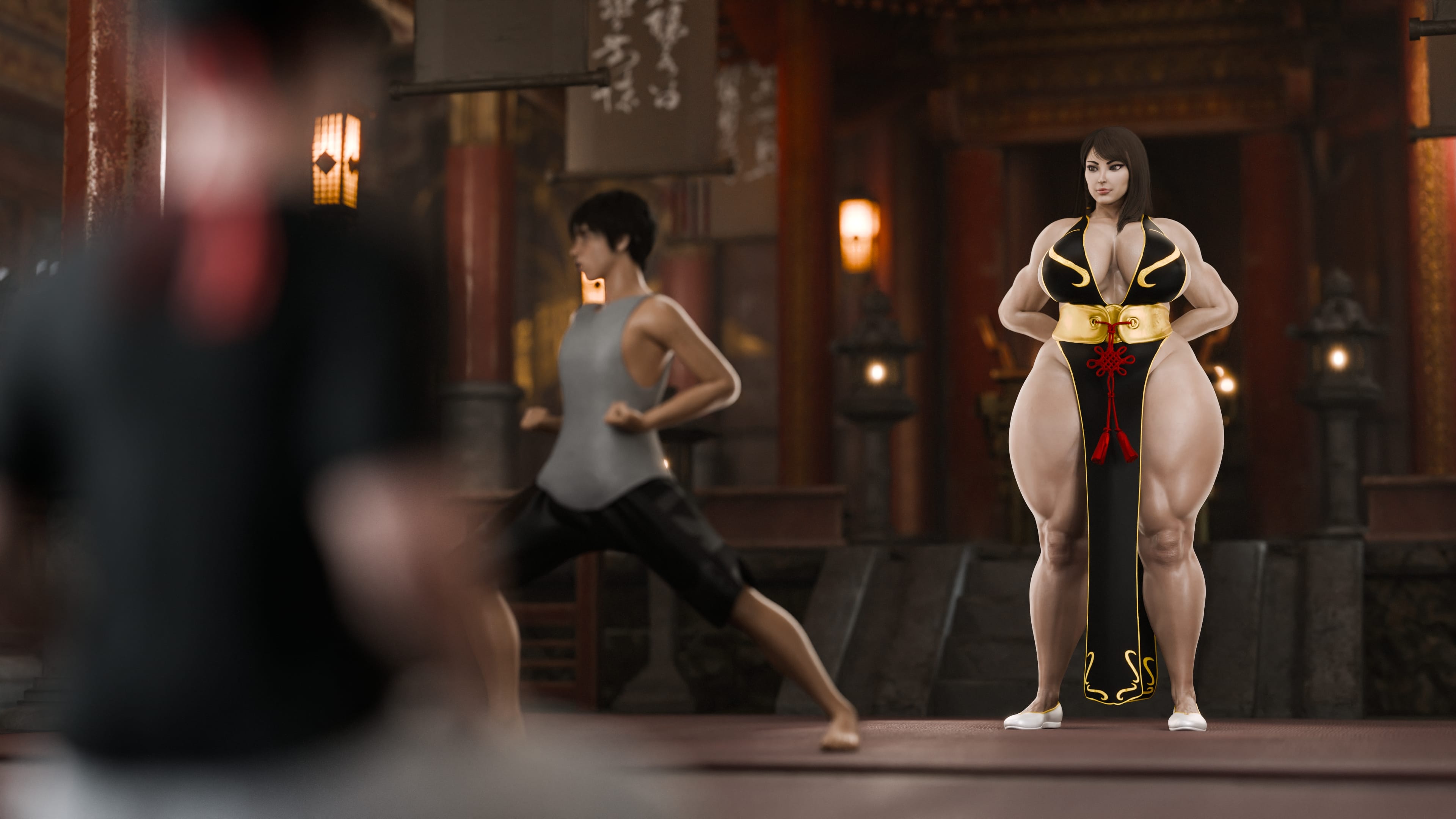 Chun-Li (Street Fighter) [PervertMuffinMajima] 7.5 . Chun-Li's Favorite Student 3 - Textless - Chapter 7 (Street Fighter) [PervertMuffinMajima] – page 26