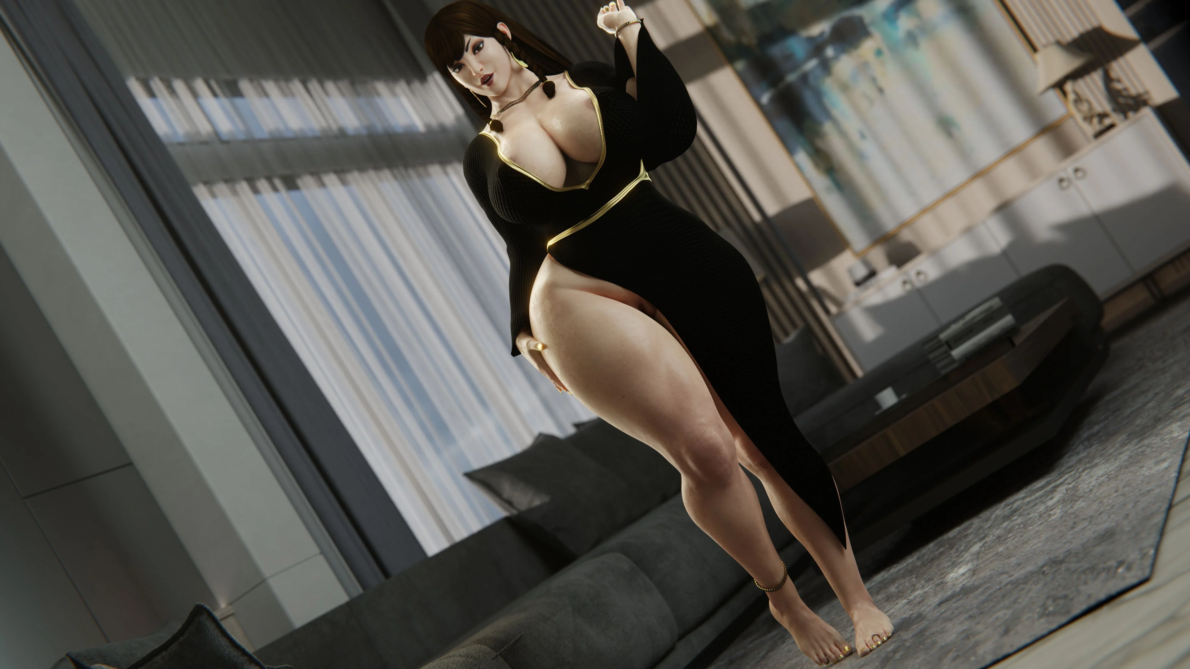 Chun-Li (Street Fighter) [PervertMuffinMajima] 4 . Chun-Li - Homewrecker - Chapter 4 (Street Fighter) [PervertMuffinMajima] – page 91