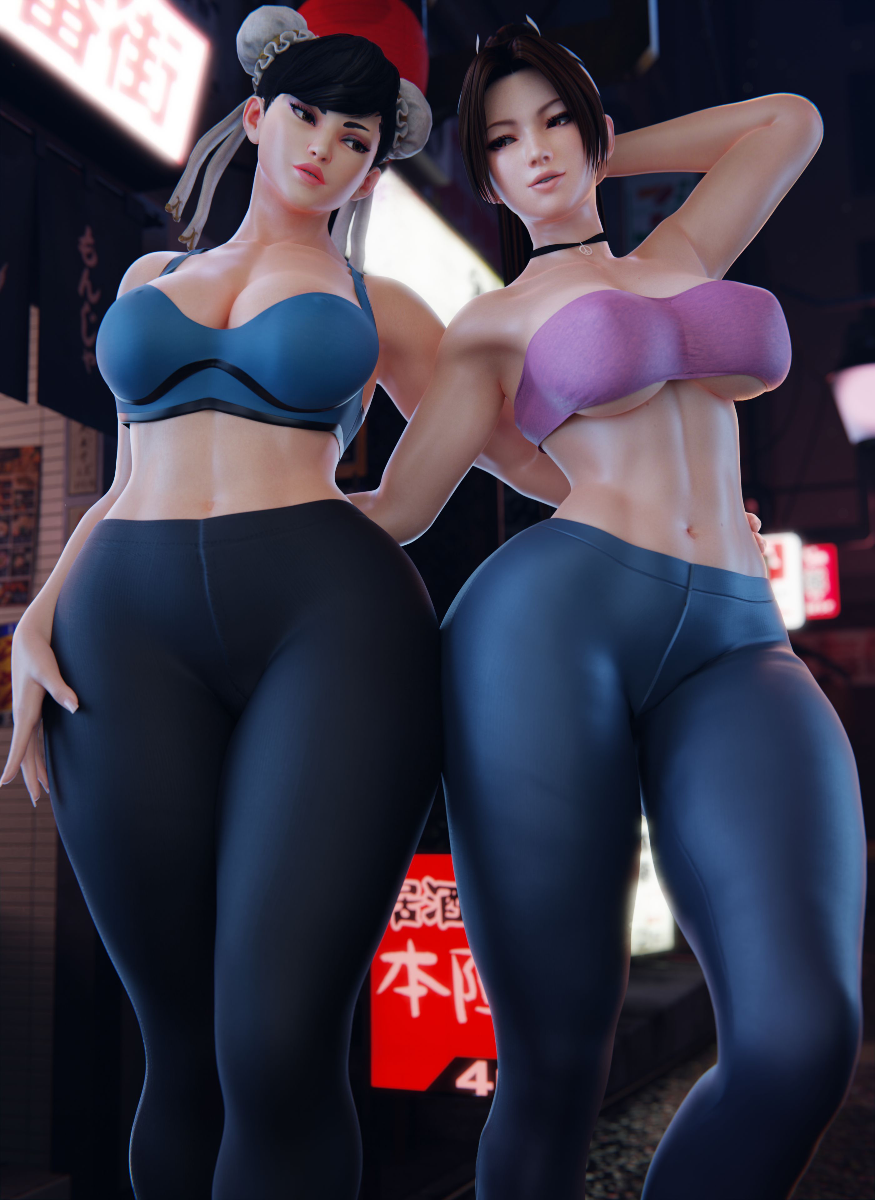 Chun-Li (Street Fighter) [PervertMuffinMajima] 2 . Chun-Li Ft. Mai - Chapter 2 (Street Fighter) [PervertMuffinMajima] – page 1