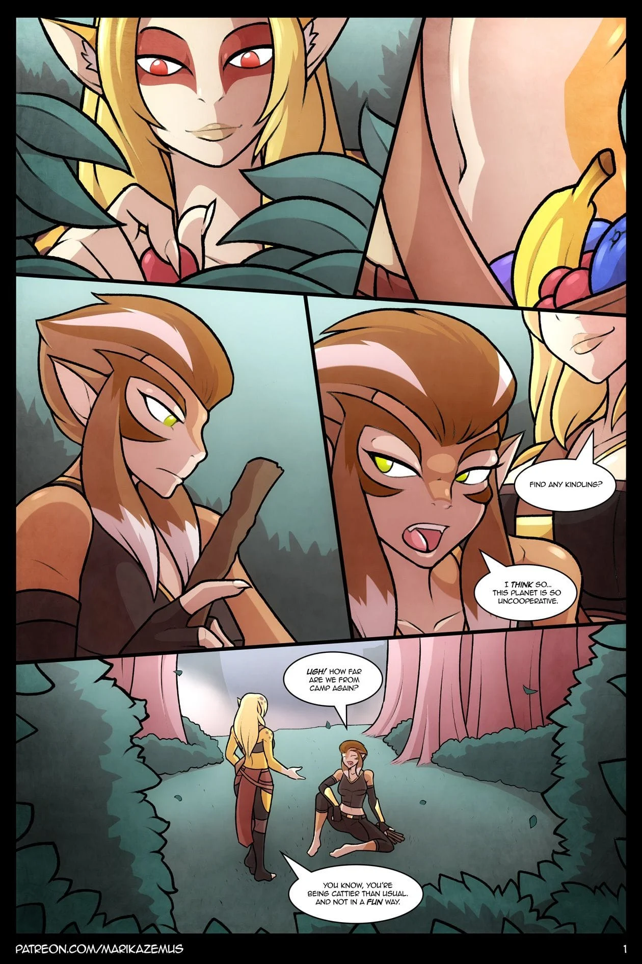 Heavy Rain (ThunderCats) [Marik Azemus] 1 . Heavy Rain - Chapter 1 (ThunderCats) [Marik Azemus] – page 1