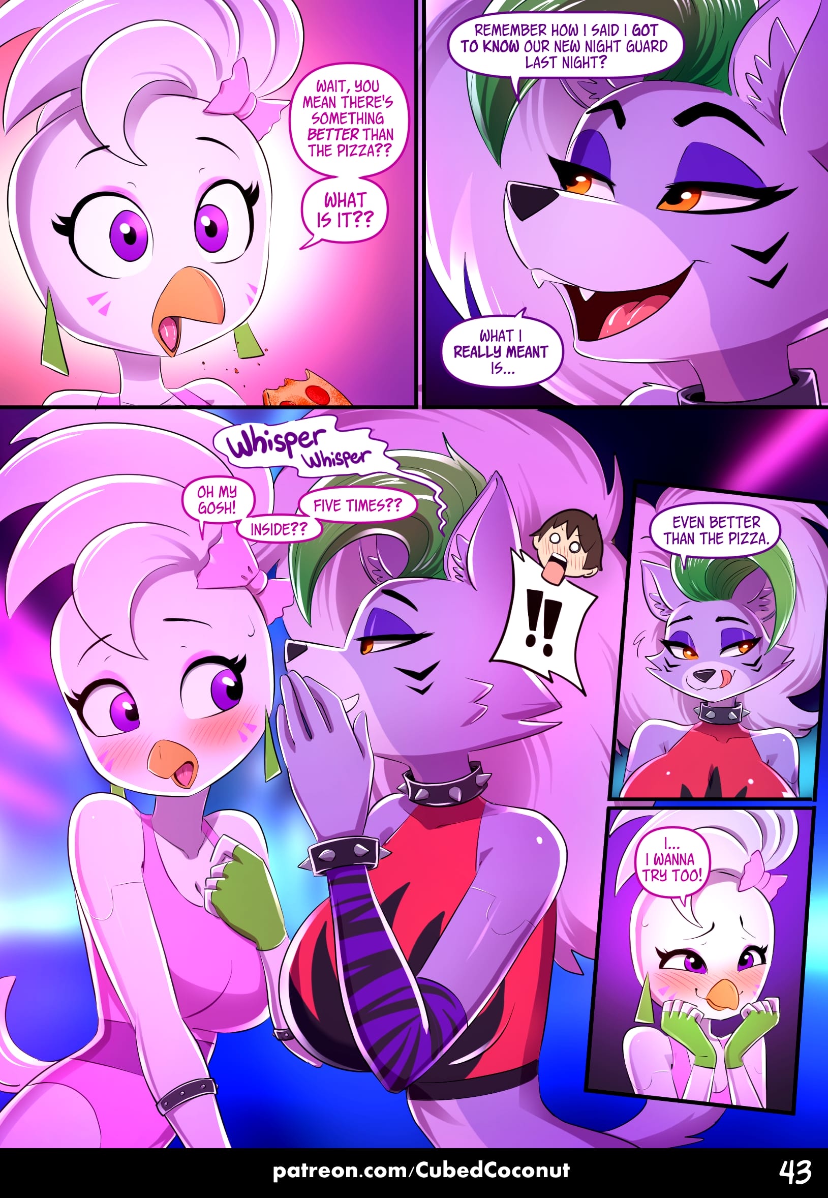 Roxy After Dark (Five Nights at Freddy’s) [CubedCoconut] 2 . Roxy After Dark - Chapter 2 (Five Nights at Freddy's) [CubedCoconut] – page 5