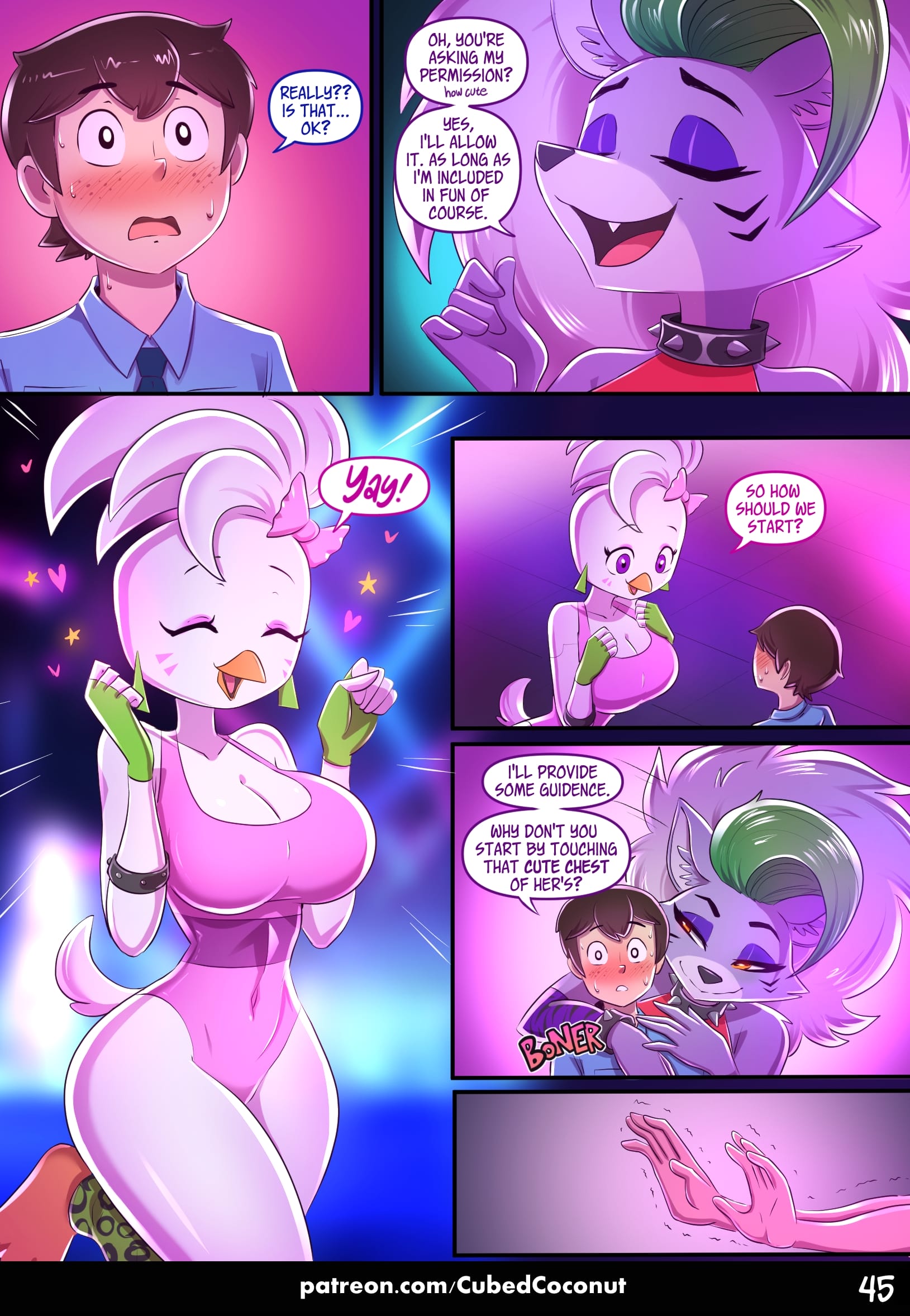 Roxy After Dark (Five Nights at Freddy’s) [CubedCoconut] 2 . Roxy After Dark - Chapter 2 (Five Nights at Freddy's) [CubedCoconut] – page 7