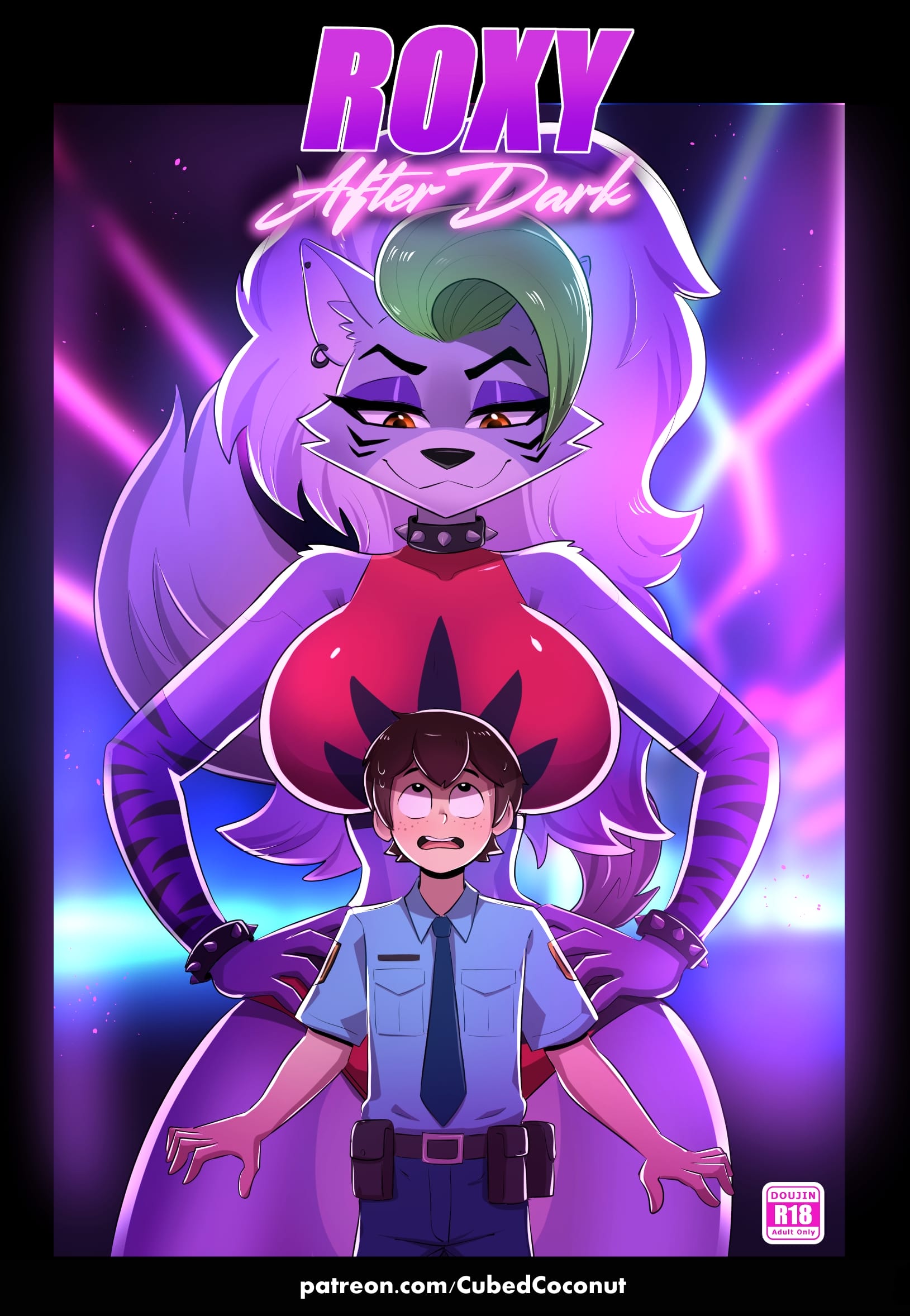 Roxy After Dark (Five Nights at Freddy’s) [CubedCoconut] 1 . Roxy After Dark - Chapter 1 (Five Nights at Freddy's) [CubedCoconut] – page 1