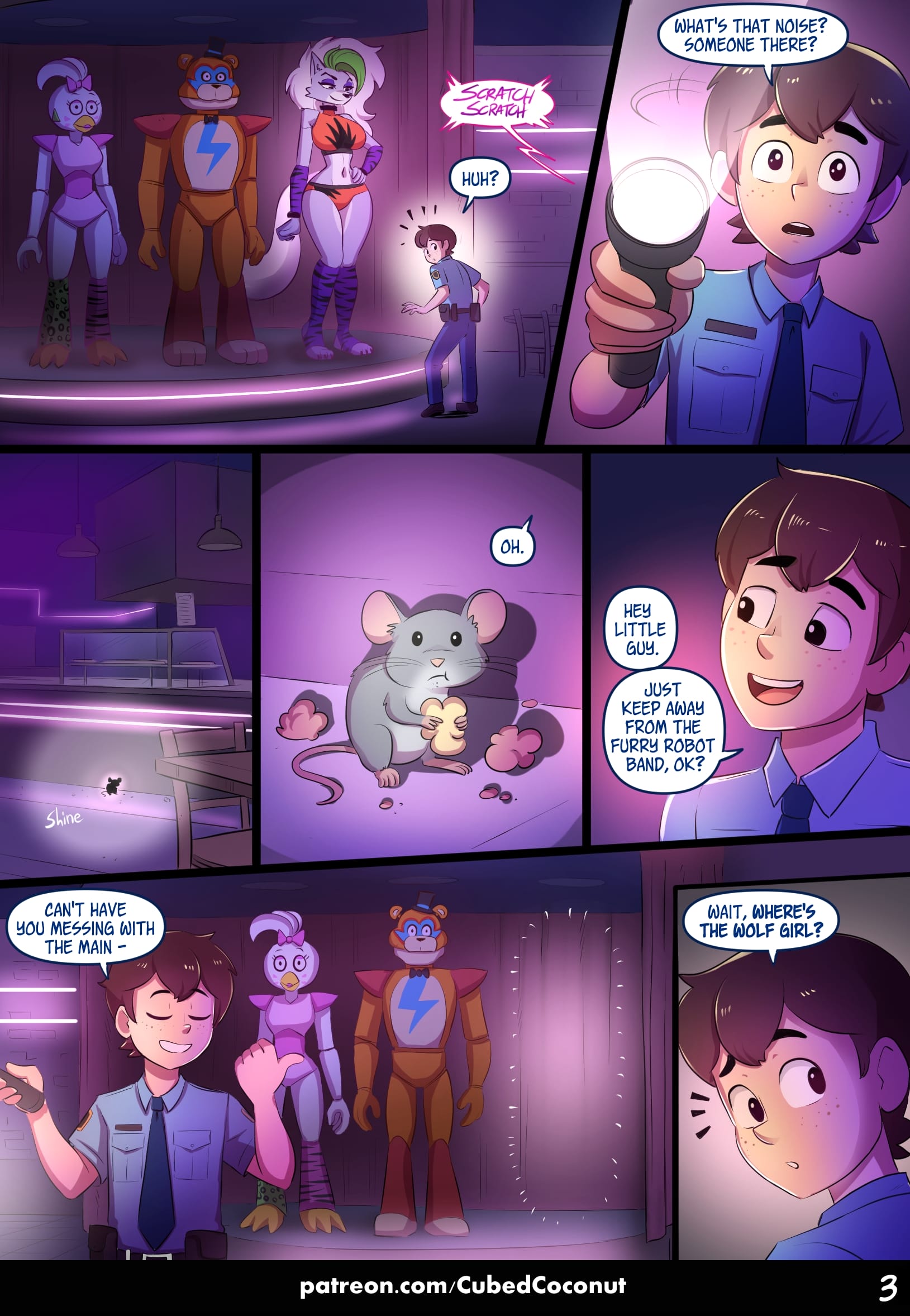 Roxy After Dark (Five Nights at Freddy’s) [CubedCoconut] 1 . Roxy After Dark - Chapter 1 (Five Nights at Freddy's) [CubedCoconut] – page 5