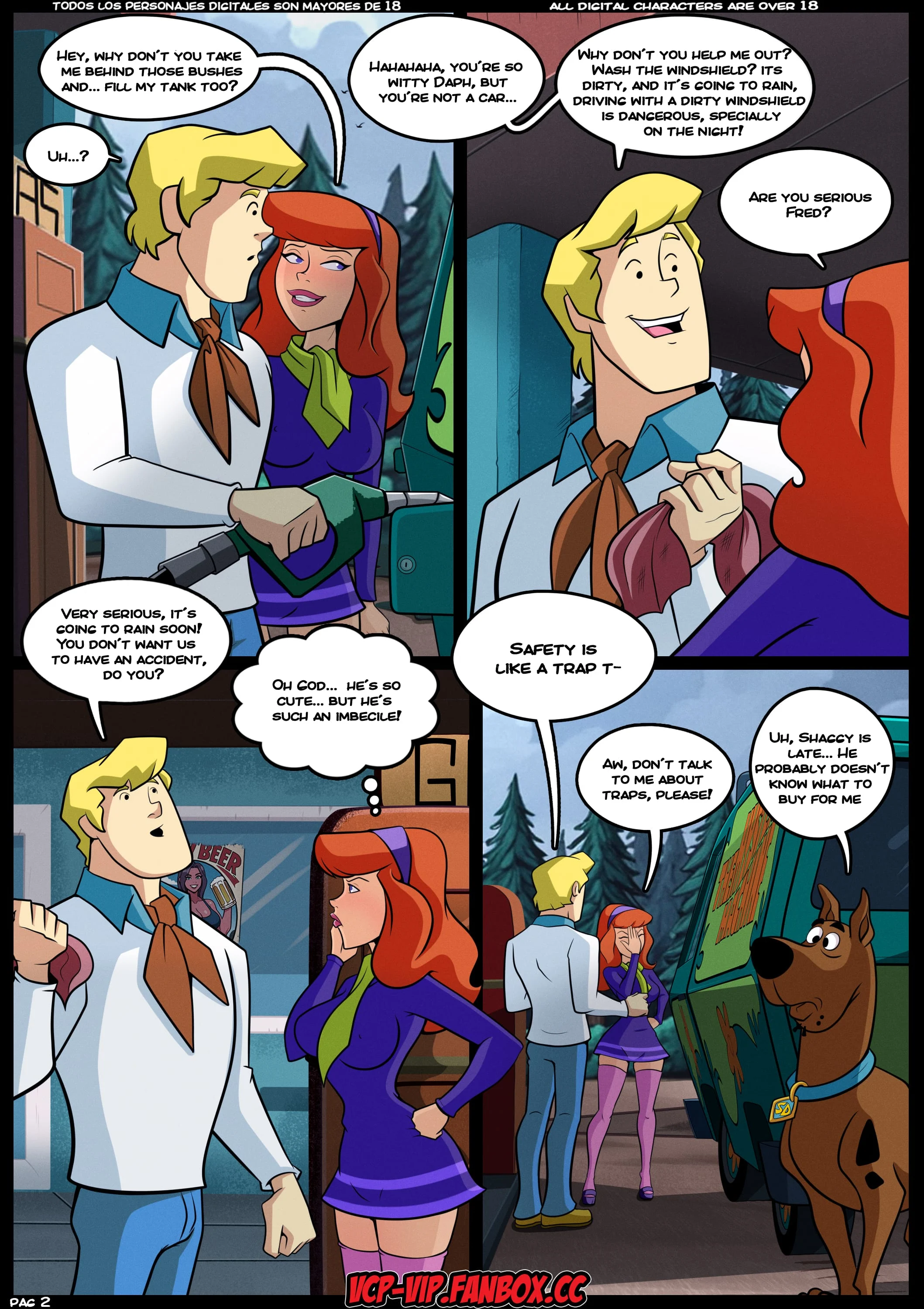 Mystery.SX – Hot Storm (Scooby-Doo) [Croc] 1 . Mystery.SX - Hot Storm - Chapter 1 (Scooby-Doo) [Croc] – page 3