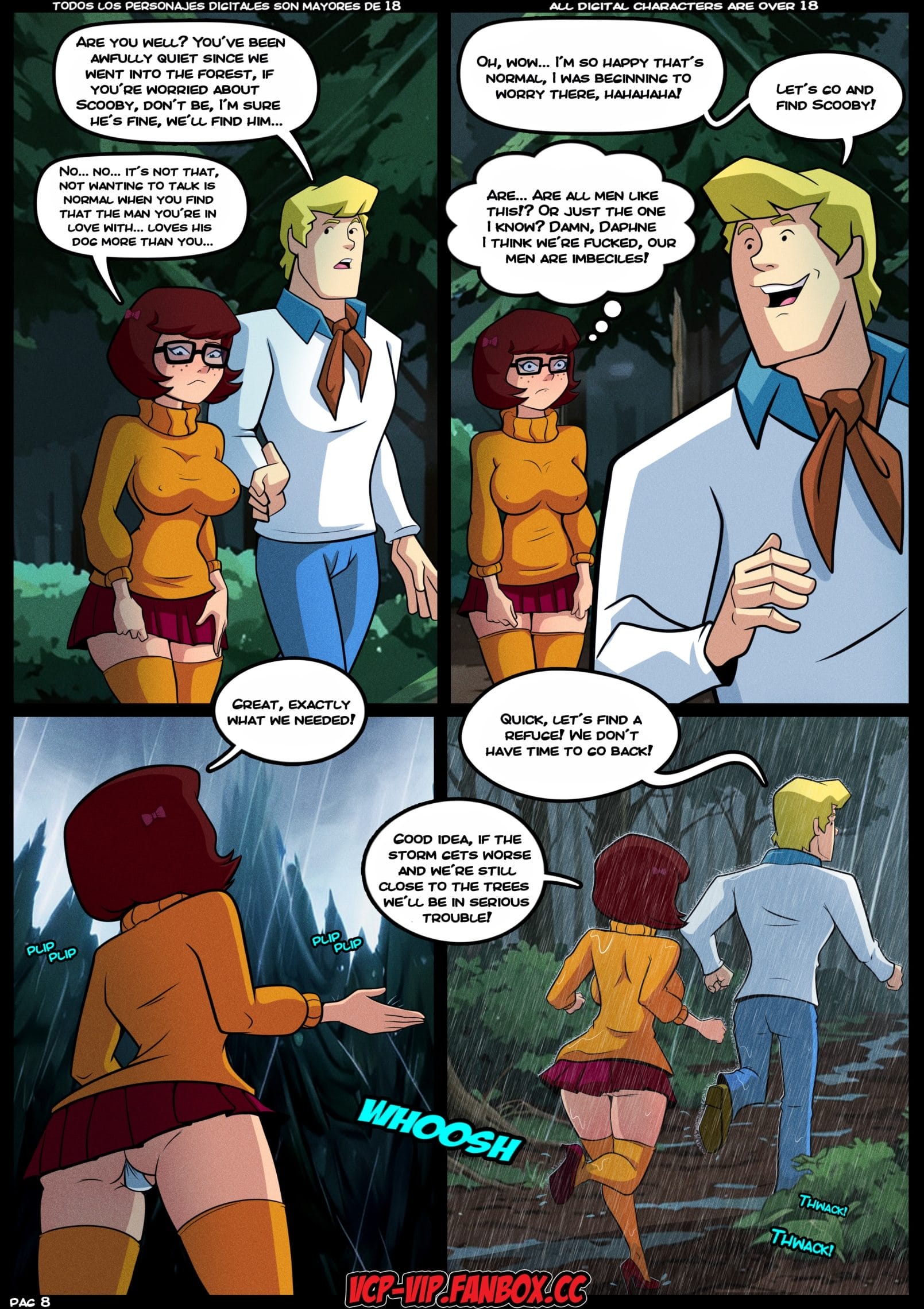 Mystery.SX – Hot Storm (Scooby-Doo) [Croc] 1 . Mystery.SX - Hot Storm - Chapter 1 (Scooby-Doo) [Croc] – page 9