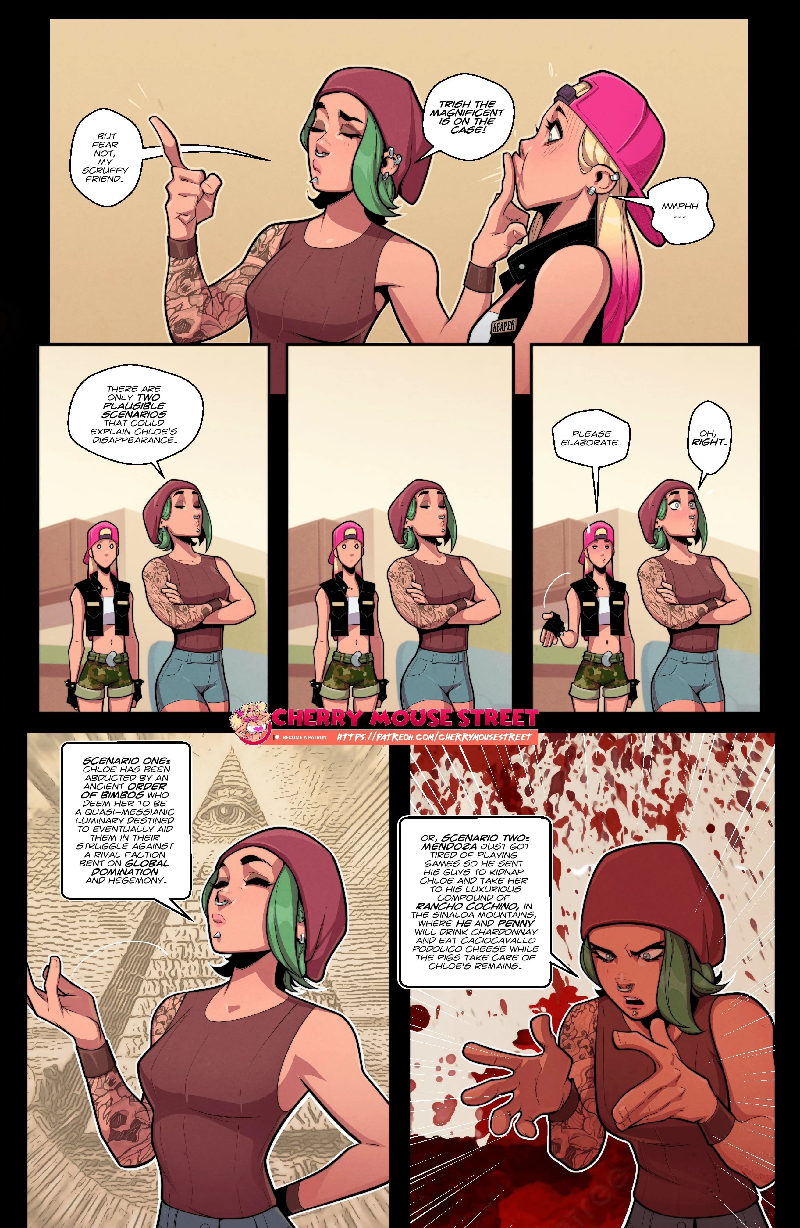 Chloe &amp; Amber – Everybody Loves Penny! [Cherry Mouse Street] 04. Second Coming – page 20