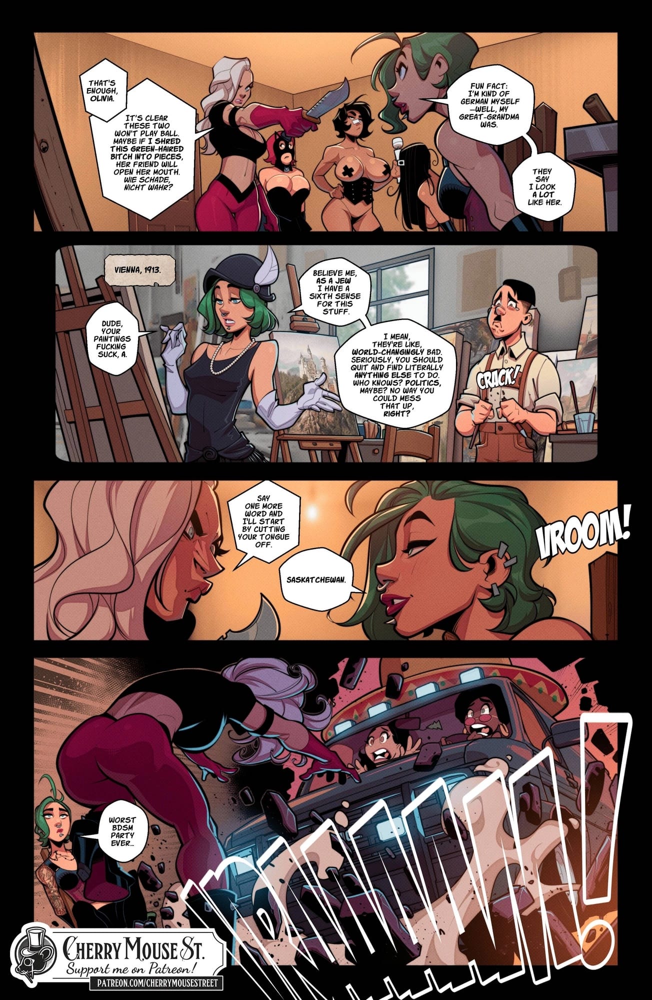 Chloe &amp; Amber – Everybody Loves Penny! [Cherry Mouse Street] 06 . The Mexican Job – page 28