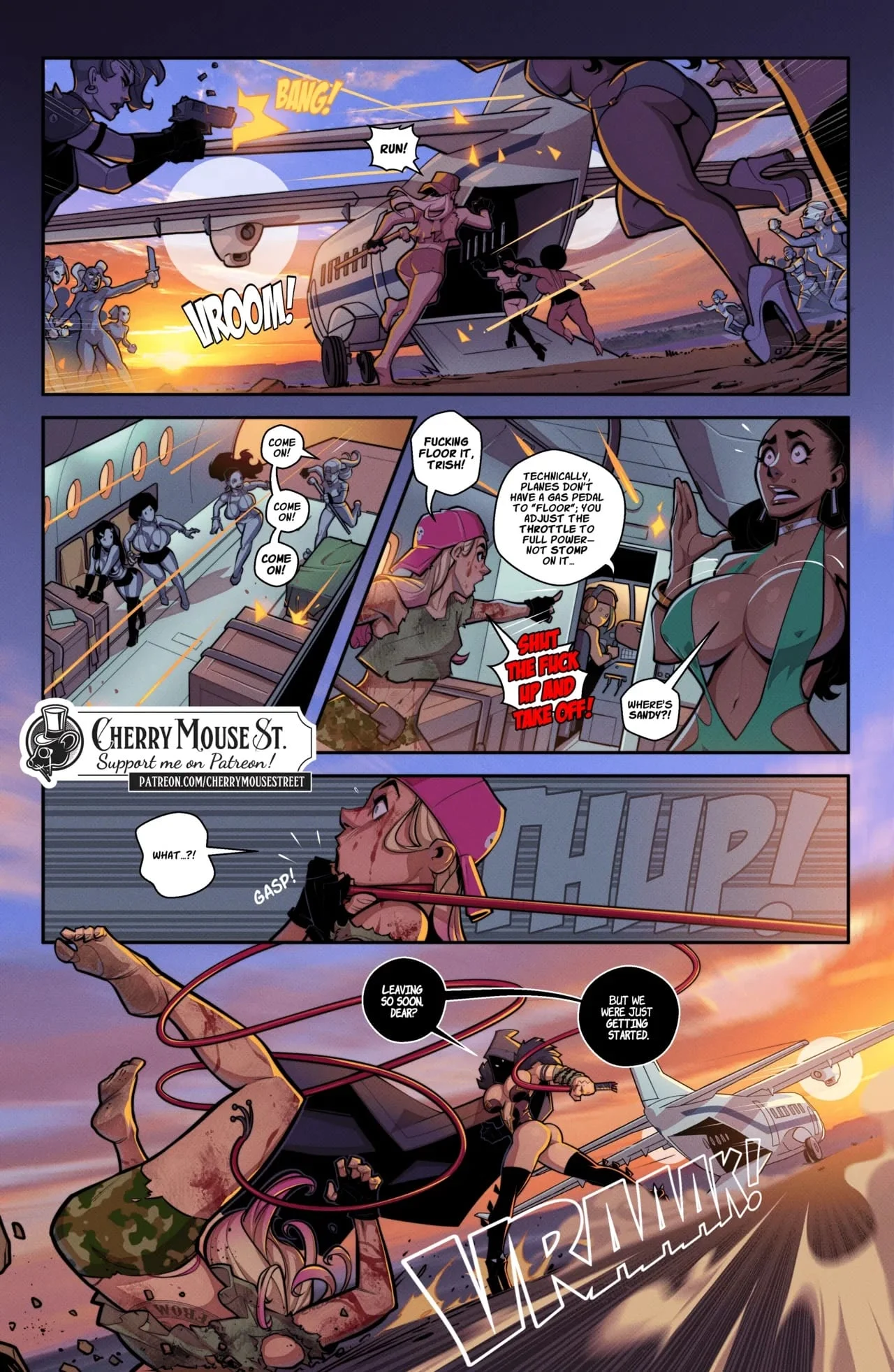 Chloe &amp; Amber – Everybody Loves Penny! [Cherry Mouse Street] 06 . The Mexican Job – page 37