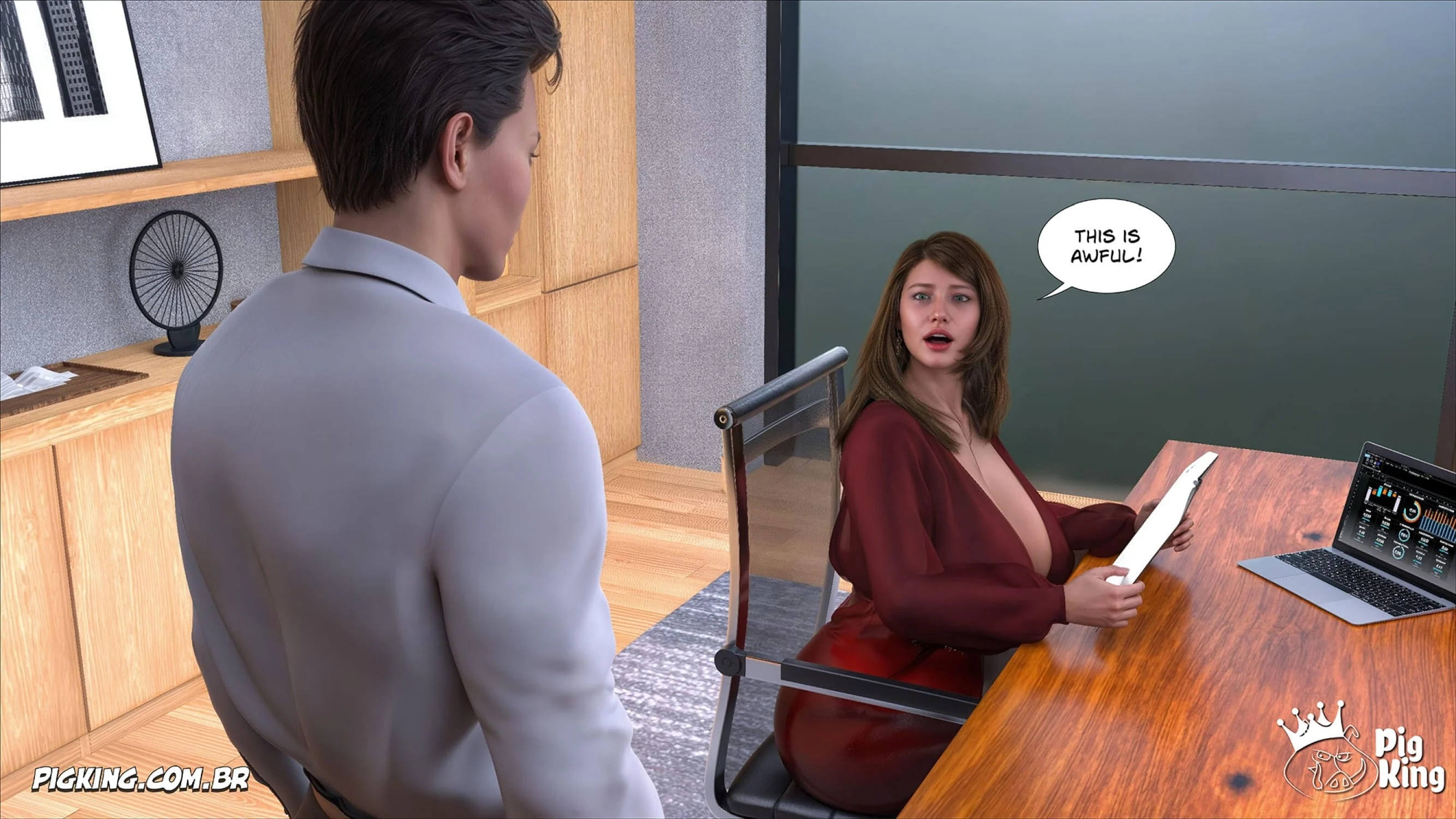 Short Stories [CrazyDad3D] 2 . Short Stories - The Meeting - Chapter 2 [CrazyDad3D] – page 9