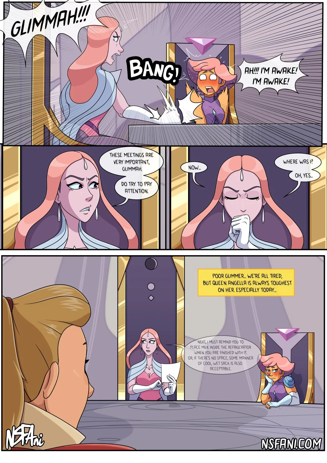 If You Were Less Boring Your Daughter Wouldn’t Be Pregnant (She-Ra And The Princesses Of Power) [NSFAni] 1 . If You Were Less Boring Your Daughter Wouldnt Be Pregnant - Chapter 1 [NSFAni] – page 4