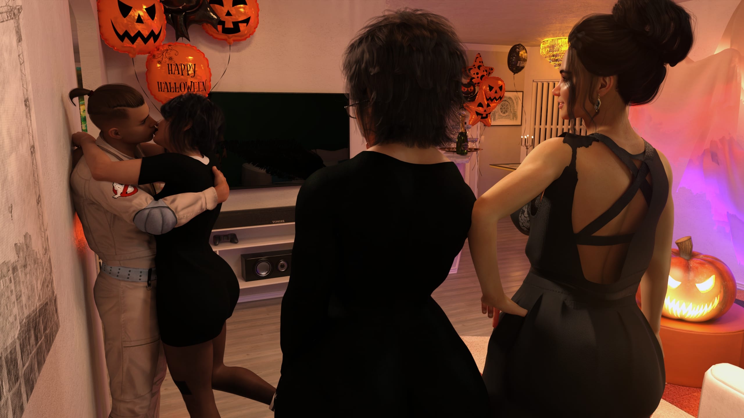 Latin Passion [Real-Deal 3D] 0.2.5 . Latin Passion - Halloween Party - Textless - [Real-Deal 3D] – page 18