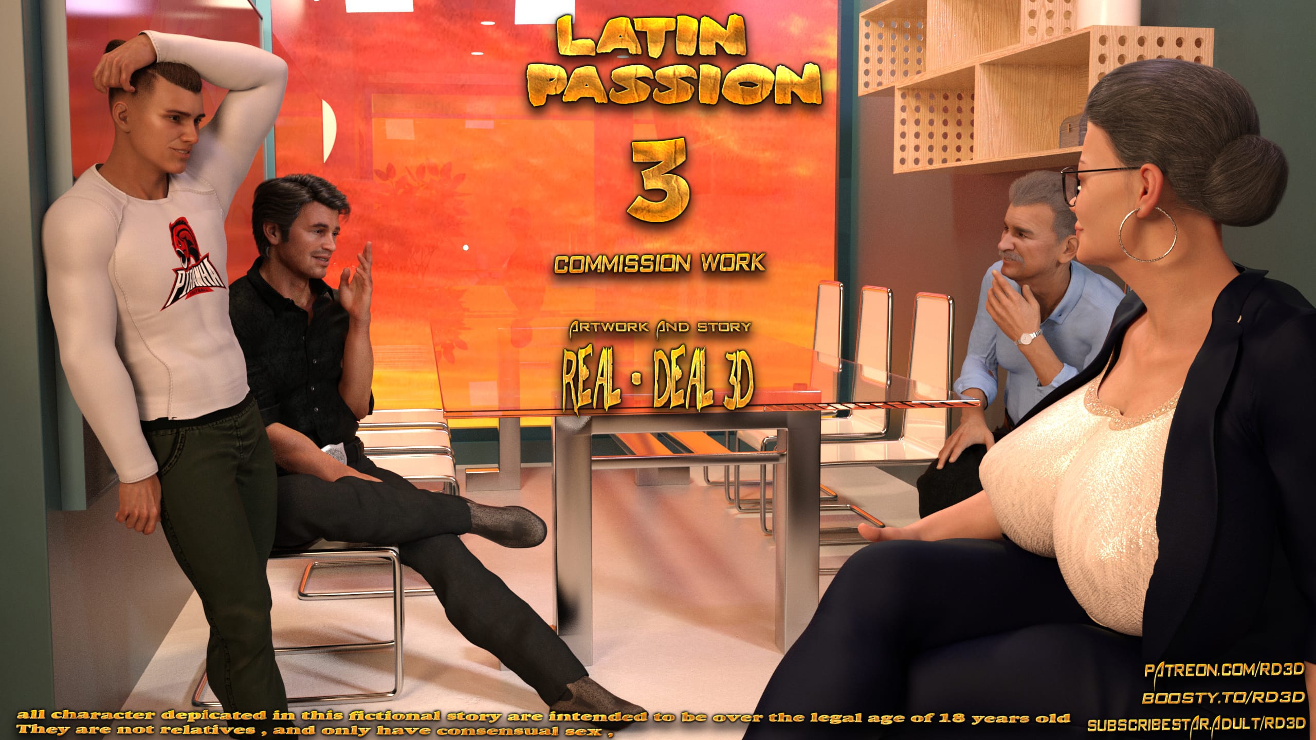 Latin Passion [Real-Deal 3D] 3 . Latin Passion - Chapter 3 [Real-Deal 3D] – page 1