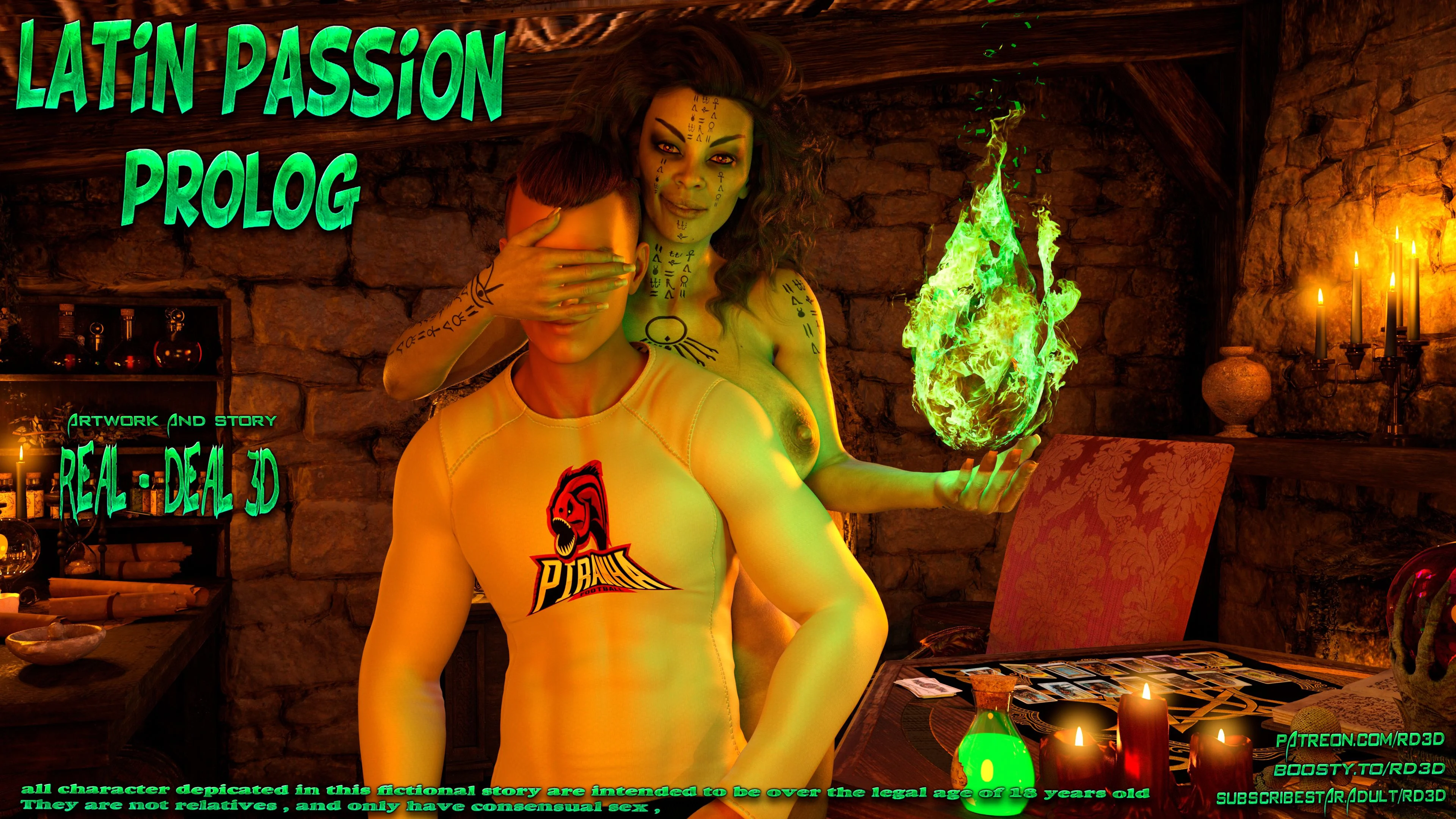 Latin Passion [Real-Deal 3D] 0 . Latin Passion - Prologue - [Real-Deal 3D] – page 1